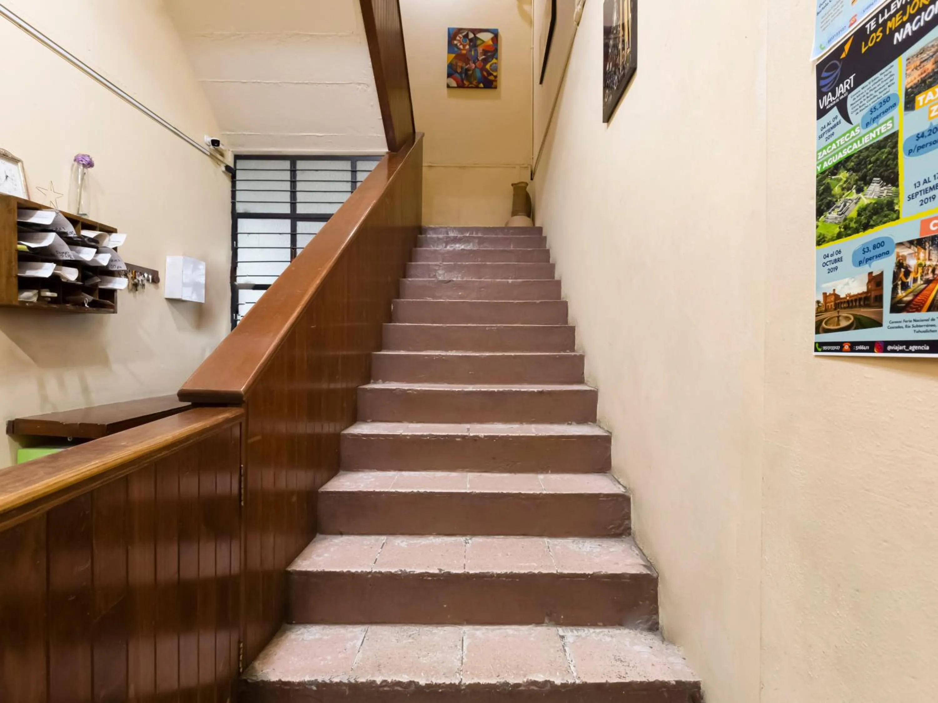 Lobby or reception in Hotel Esperanza, Oaxaca Centro