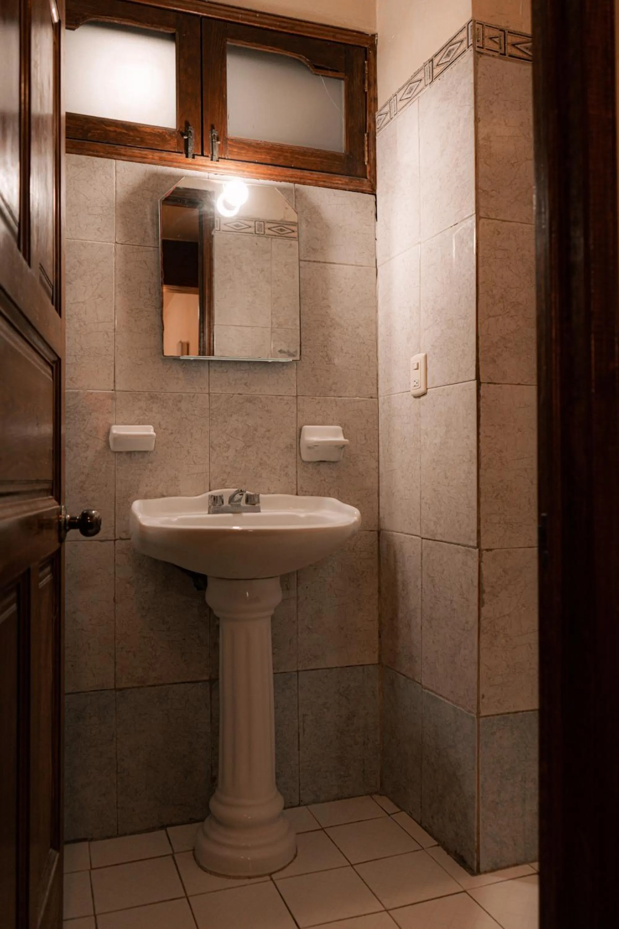 Bathroom in Hotel Esperanza, Oaxaca Centro