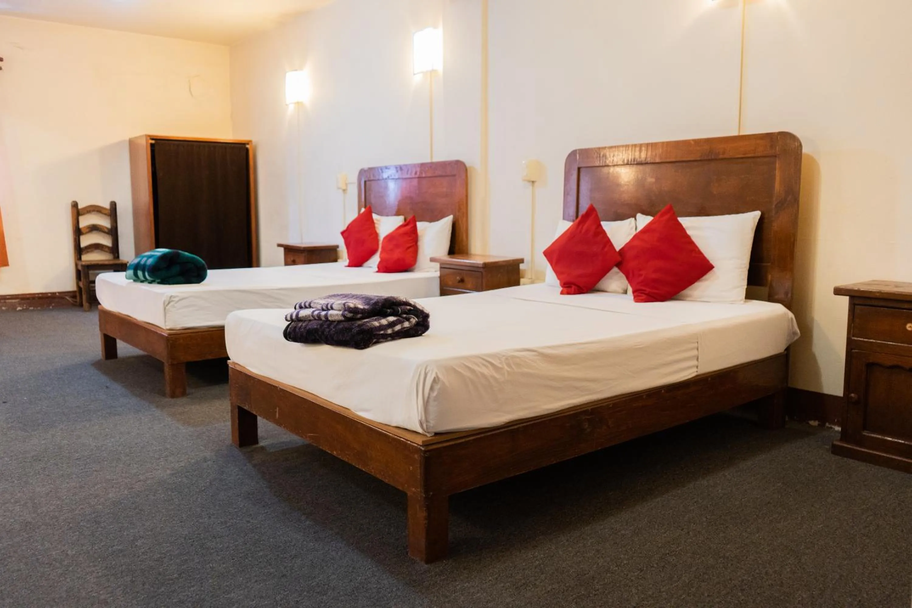 Photo of the whole room, Bed in Hotel Esperanza, Oaxaca Centro