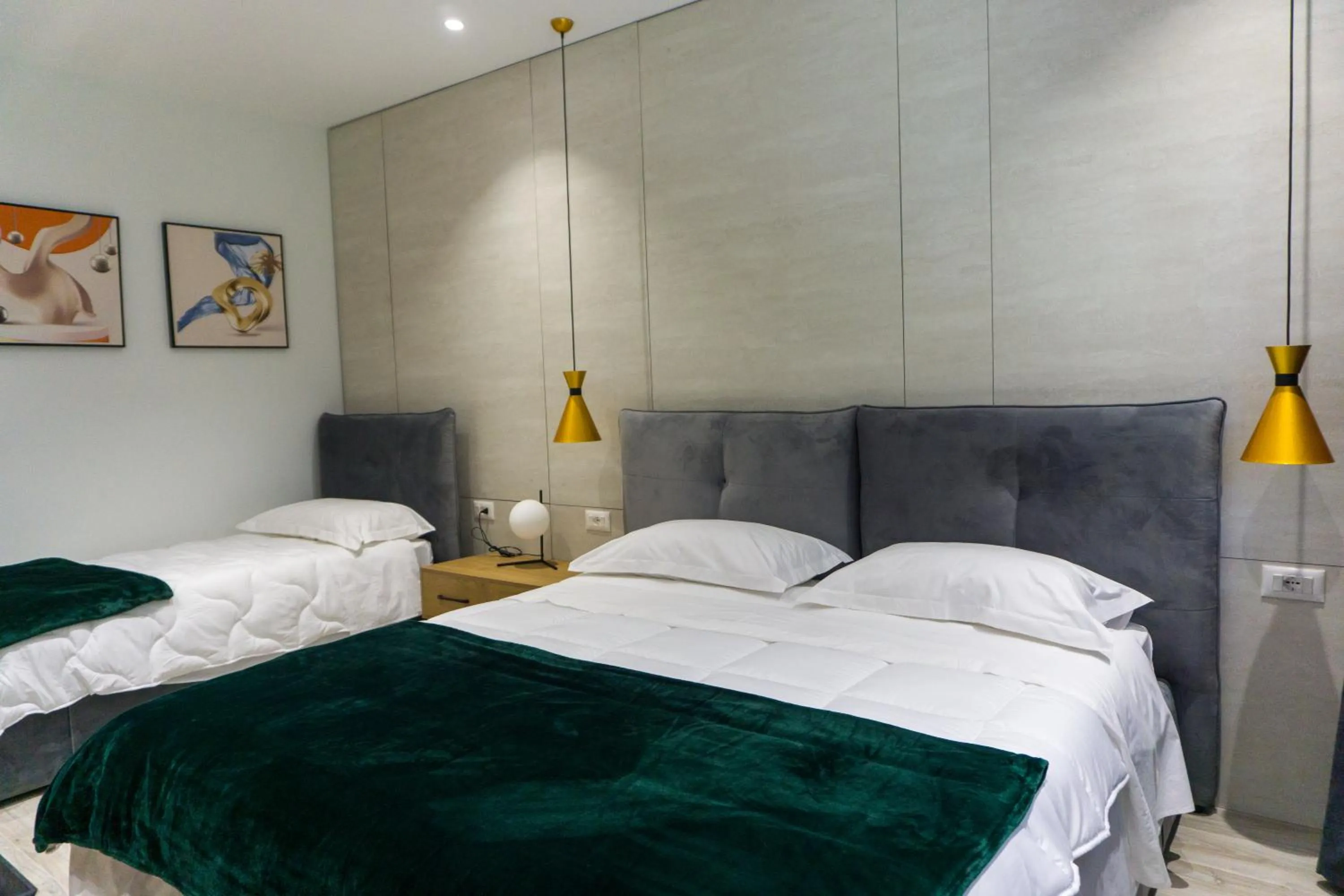 Bed in Hotel Morfeus