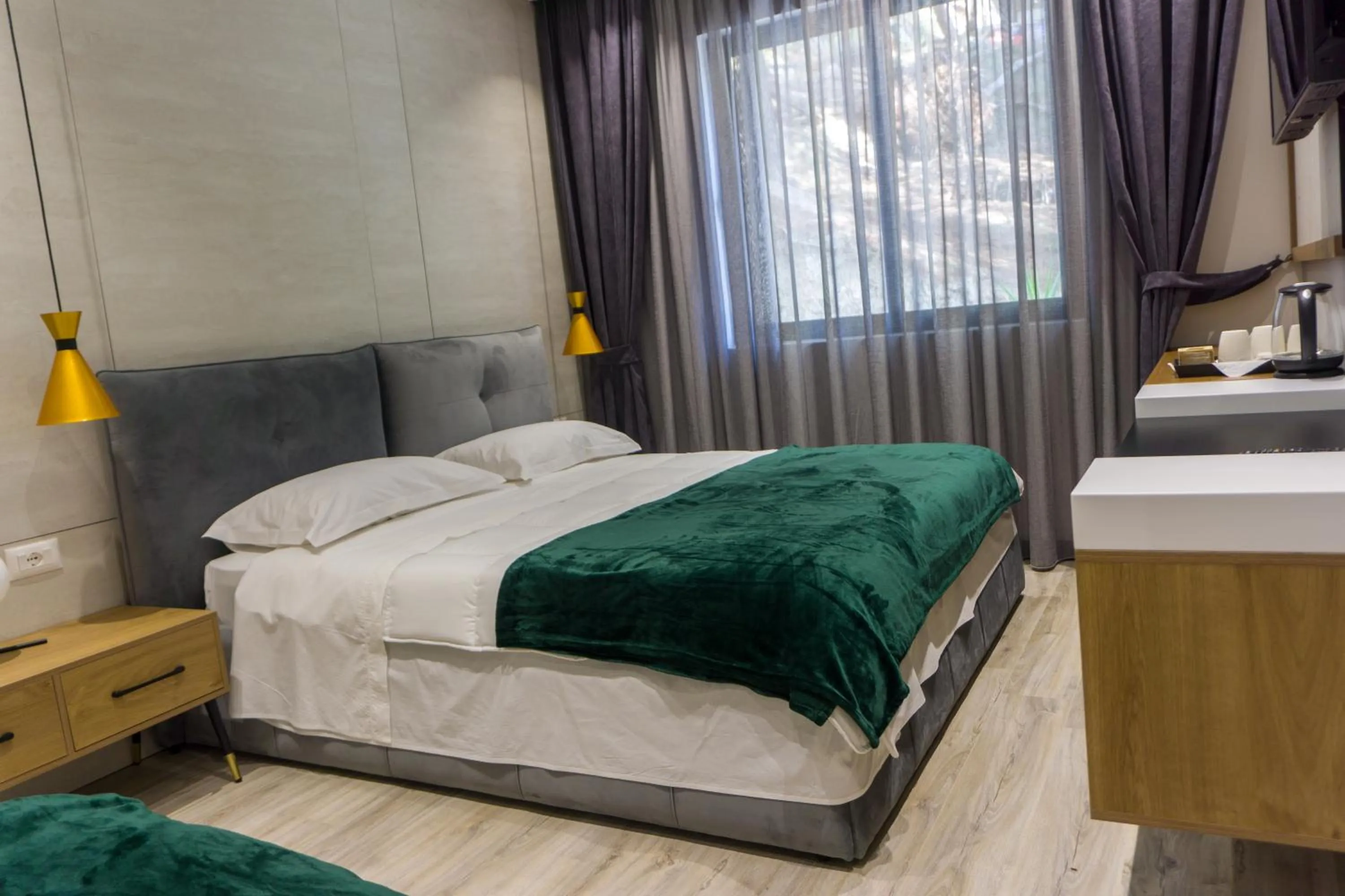 Bed in Hotel Morfeus