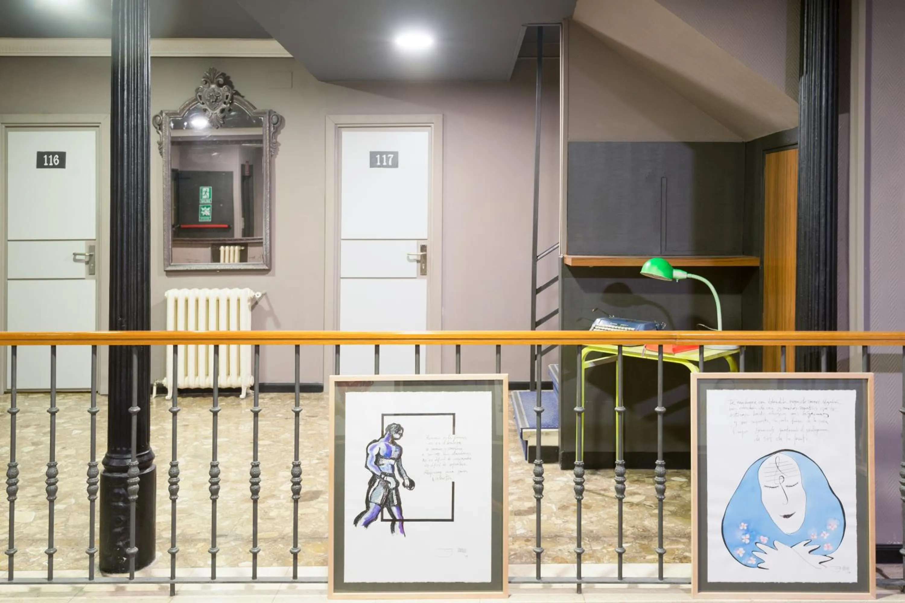 Area and facilities in Hostal Persal