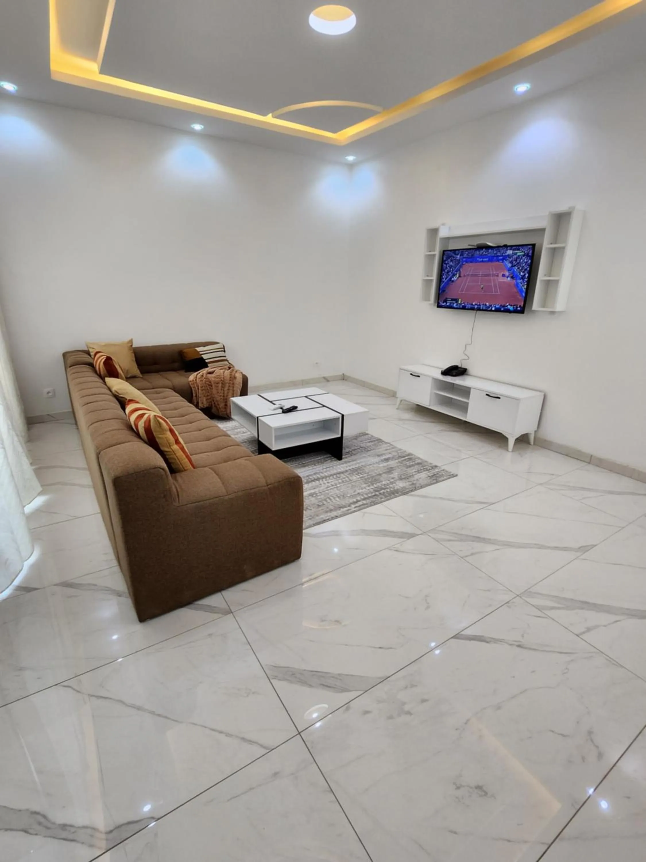 Living room in MARINA APPART Hôtel