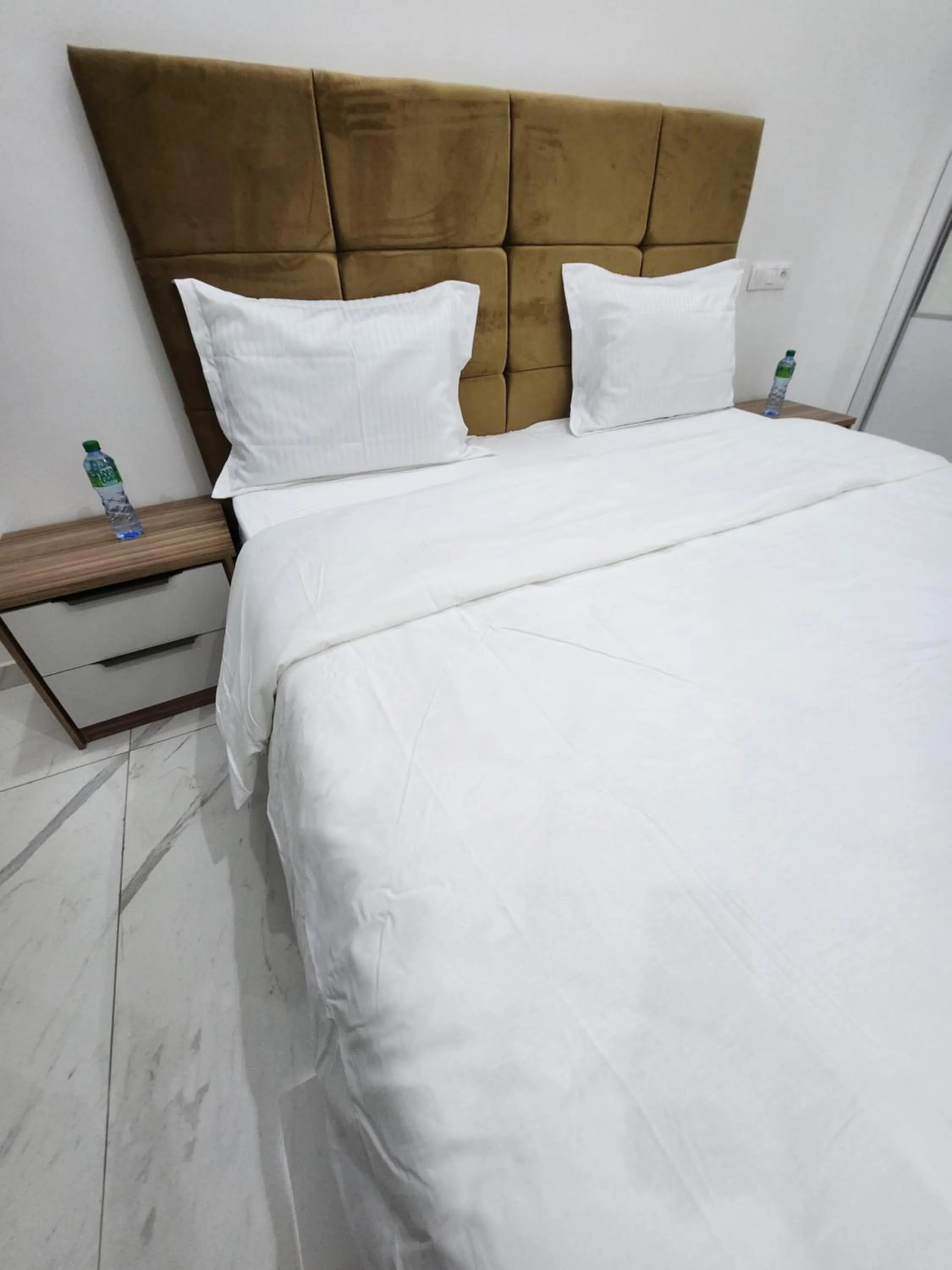 Bed in MARINA APPART Hôtel