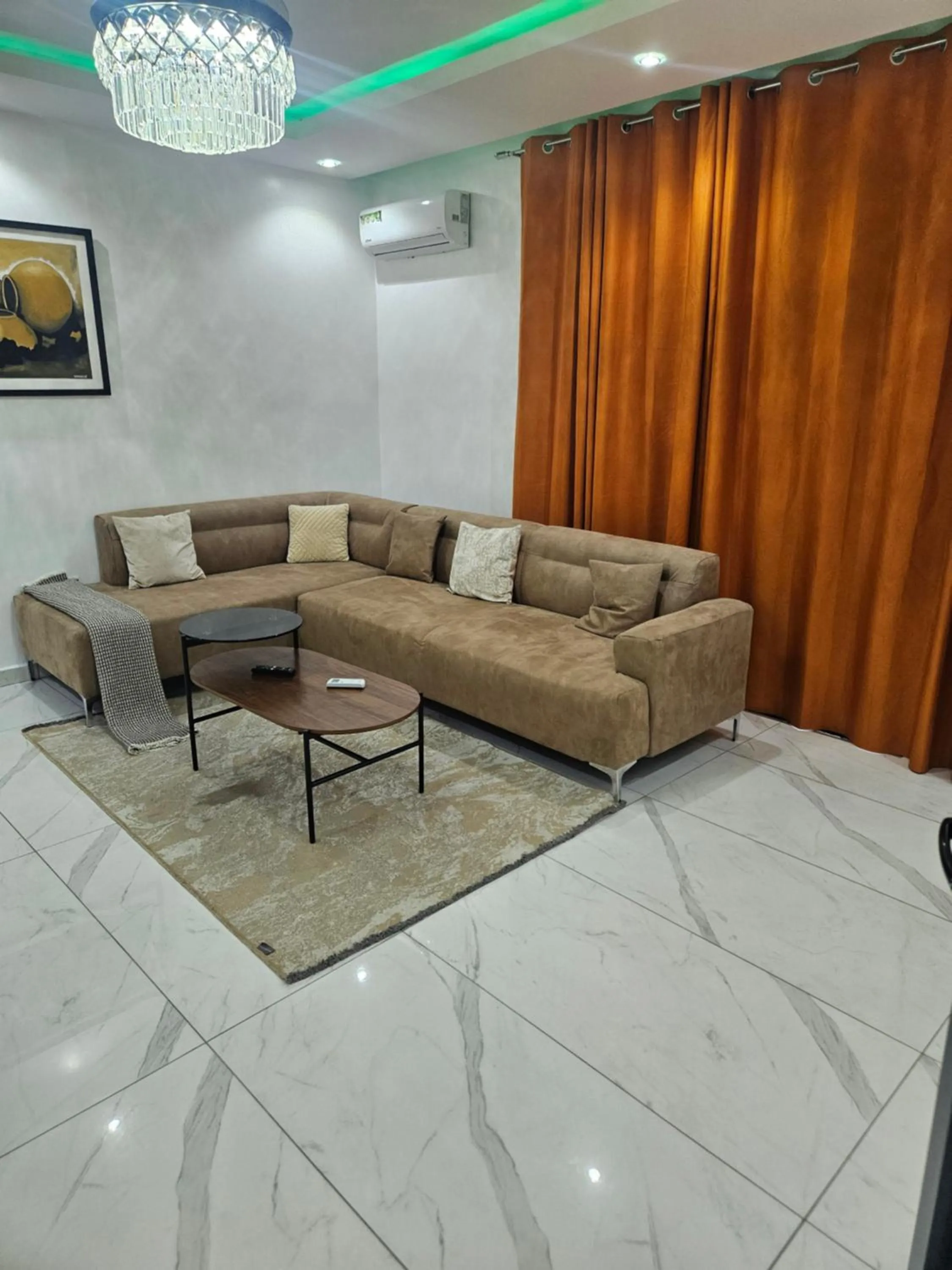 Living room in MARINA APPART Hôtel