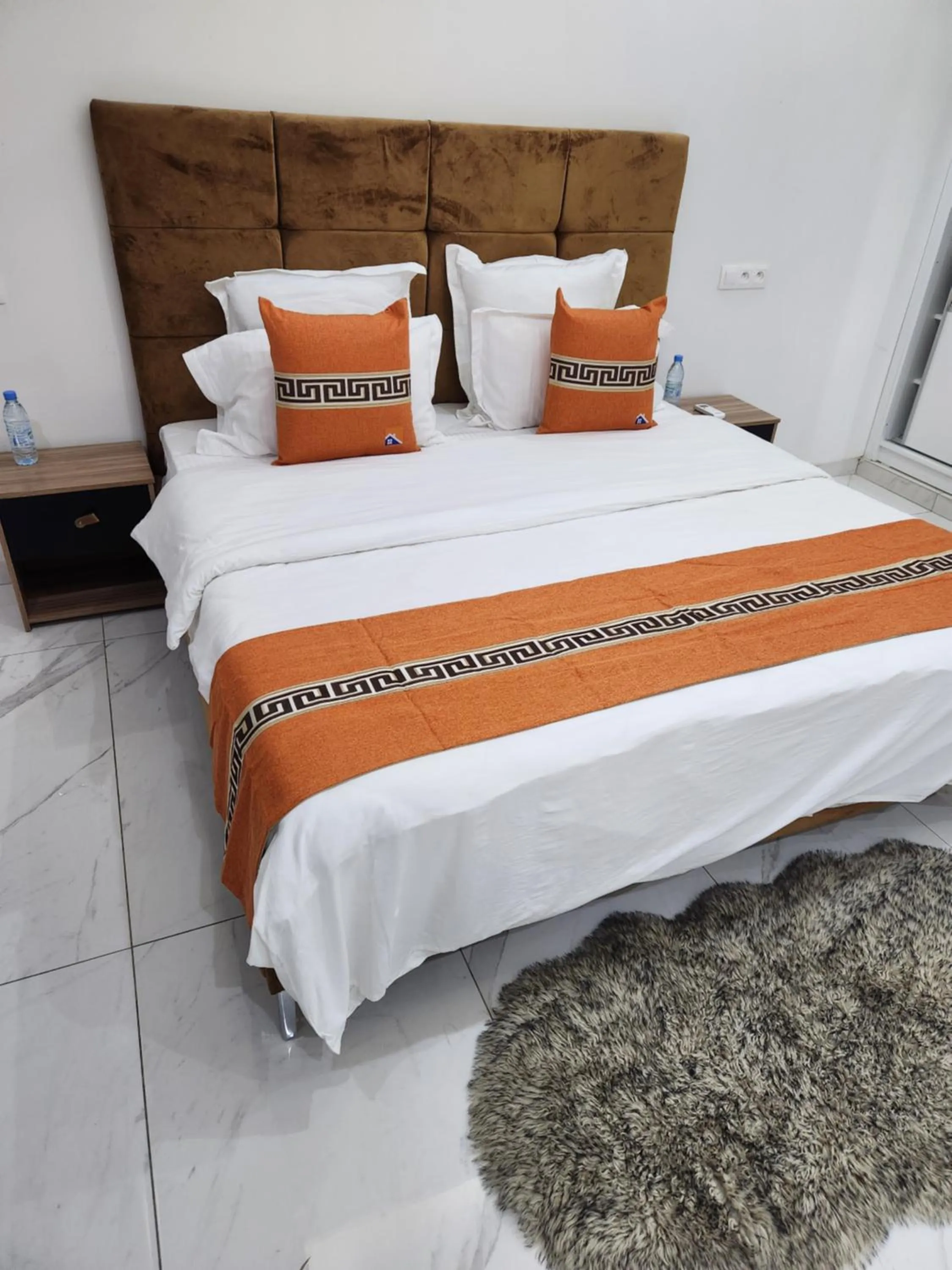 Bedroom, Bed in MARINA APPART Hôtel