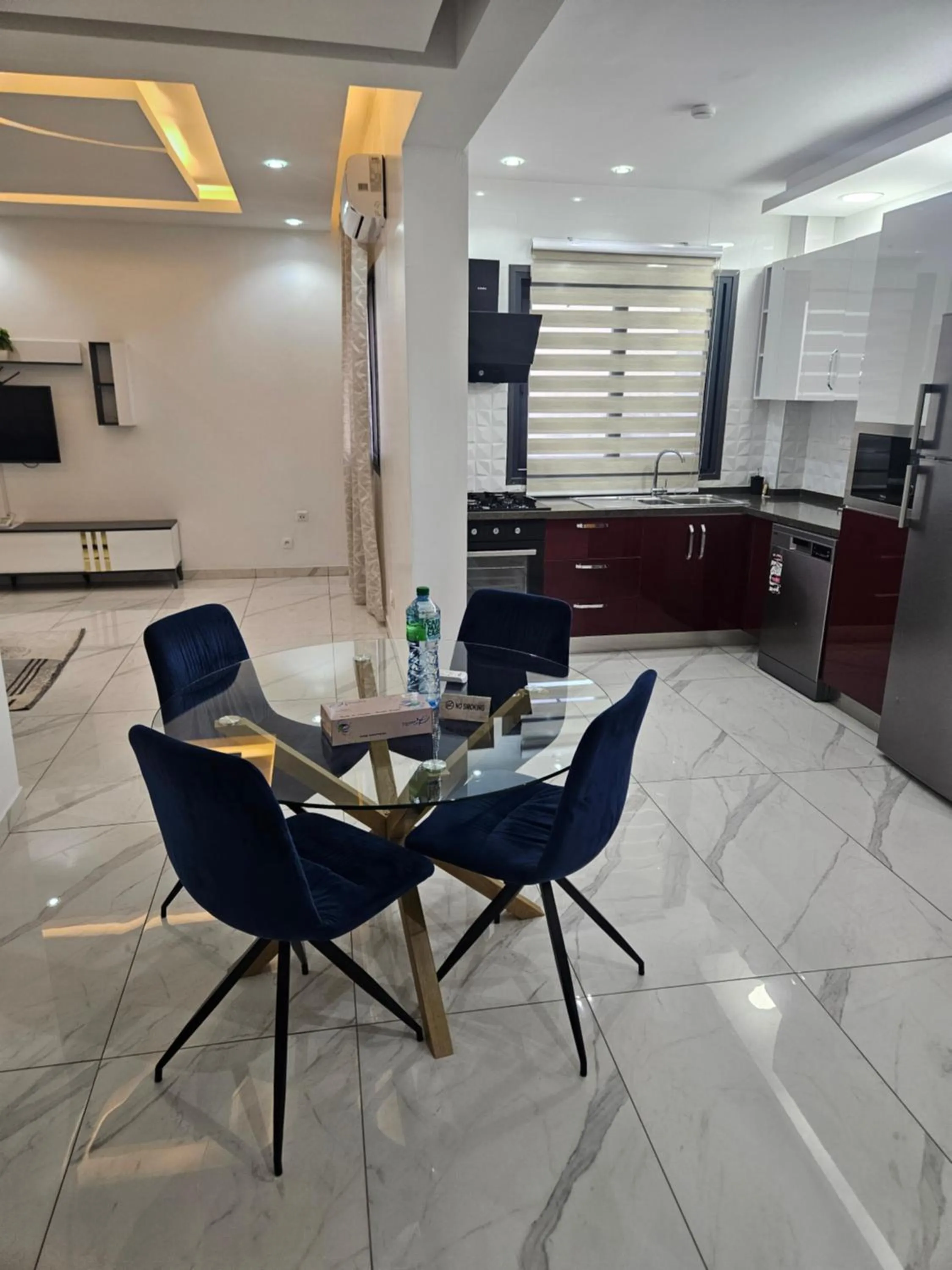 Seating area in MARINA APPART Hôtel