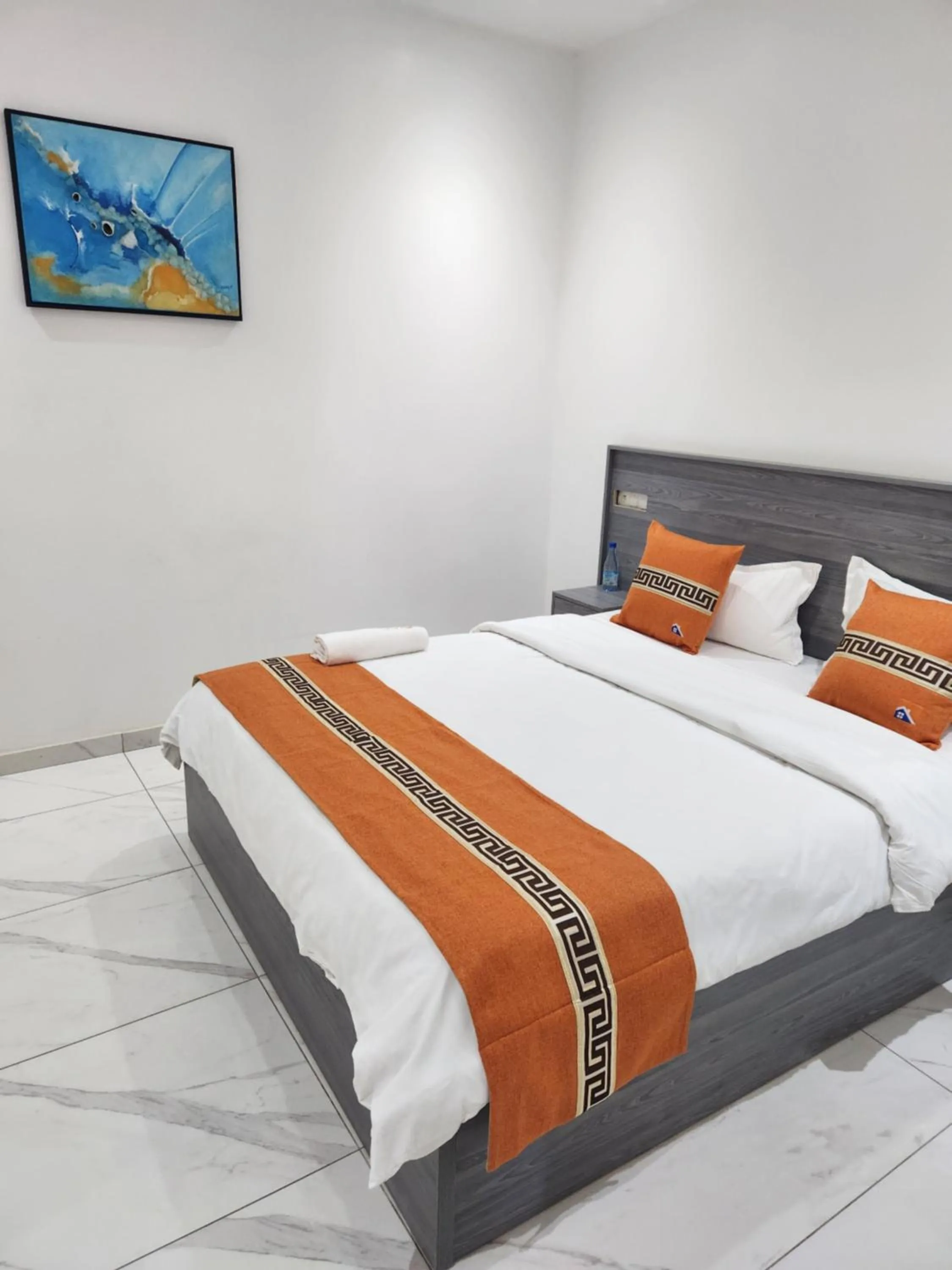 Bedroom, Bed in MARINA APPART Hôtel