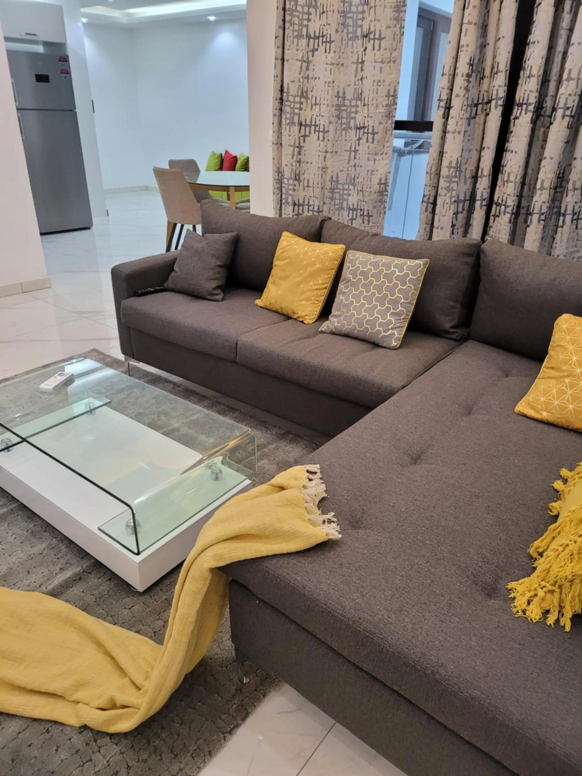 Living room in MARINA APPART Hôtel