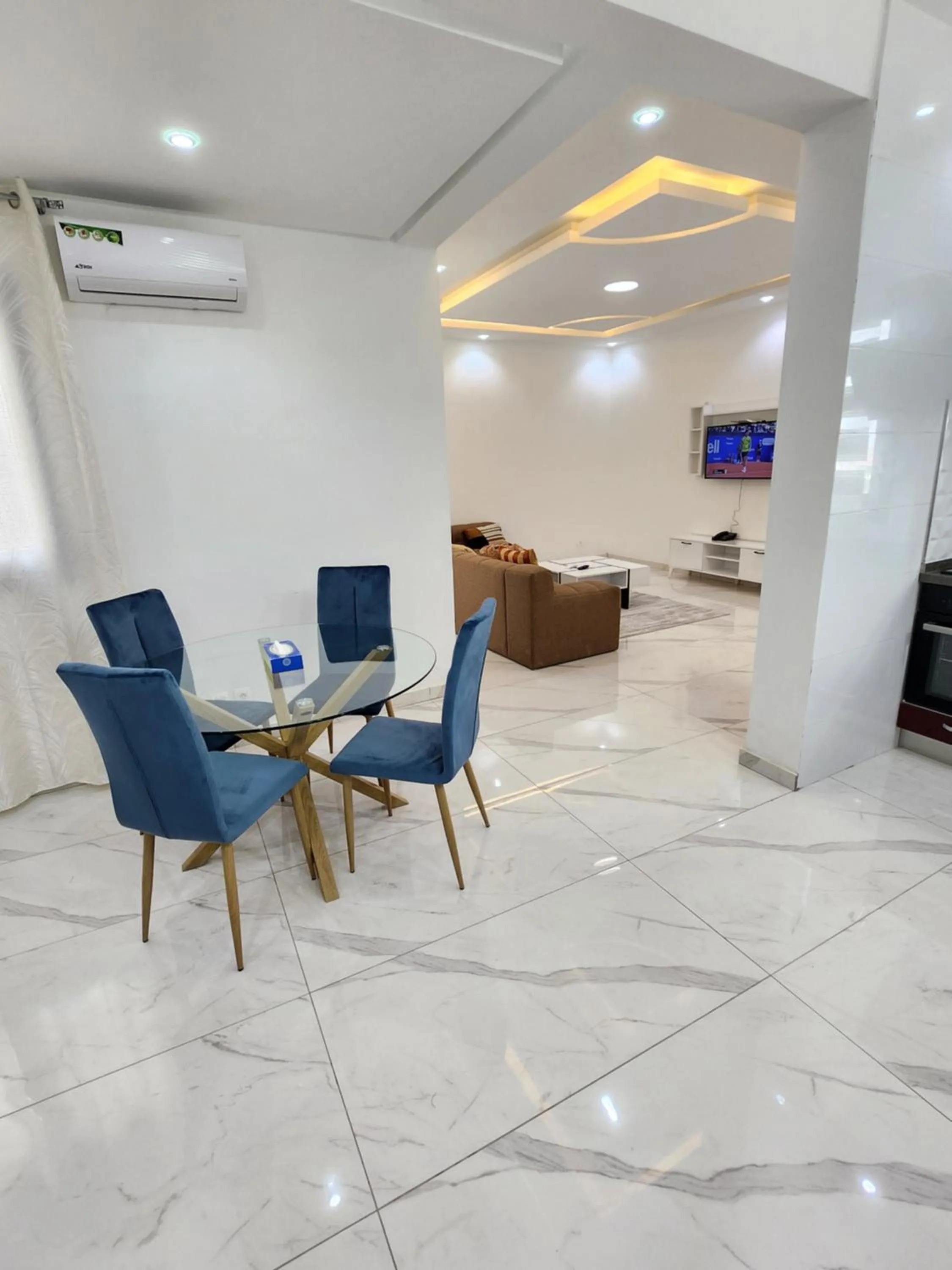 Living room in MARINA APPART Hôtel