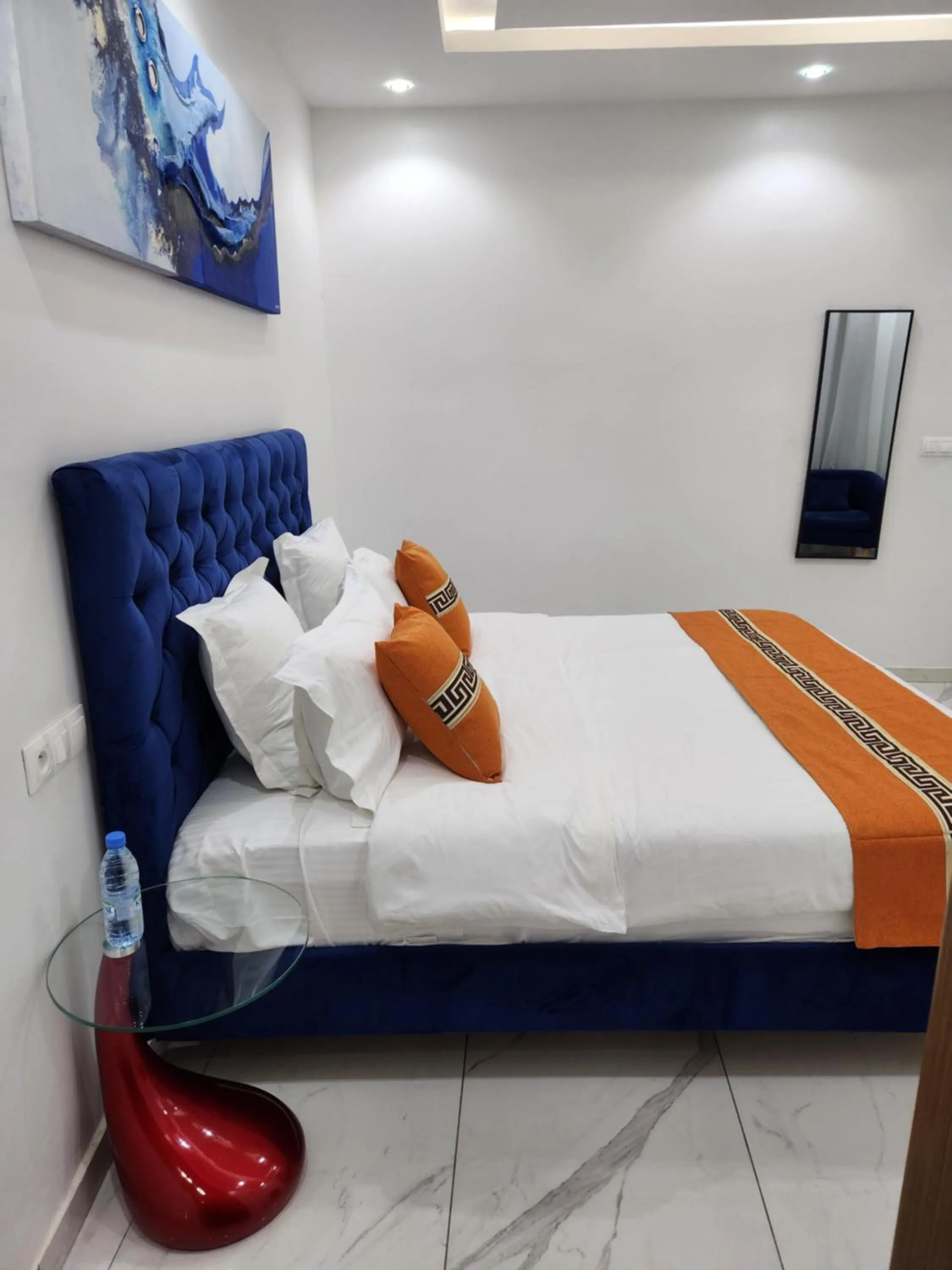 Bedroom, Bed in MARINA APPART Hôtel