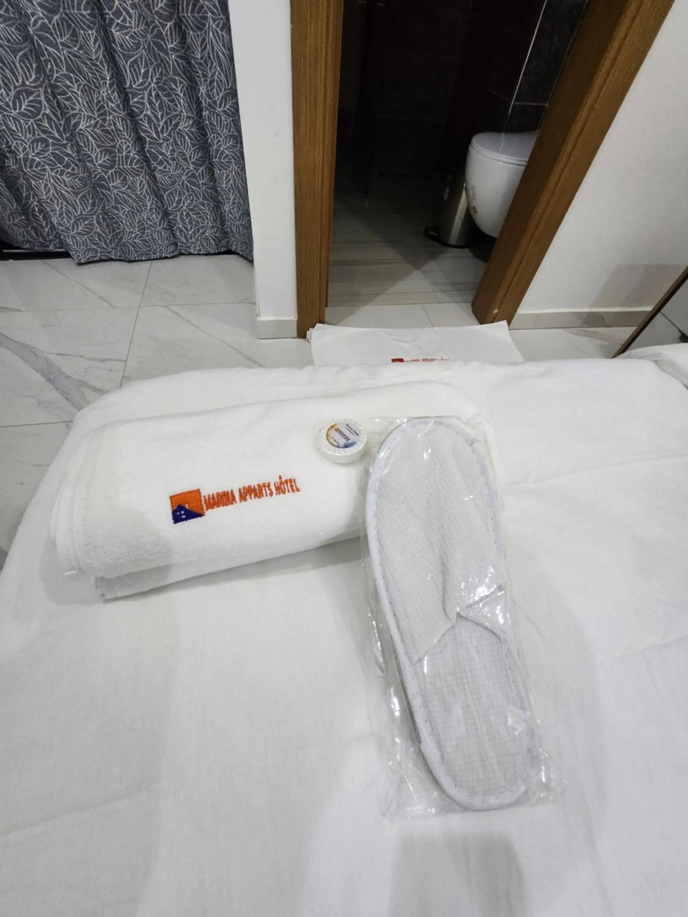 towels in MARINA APPART Hôtel