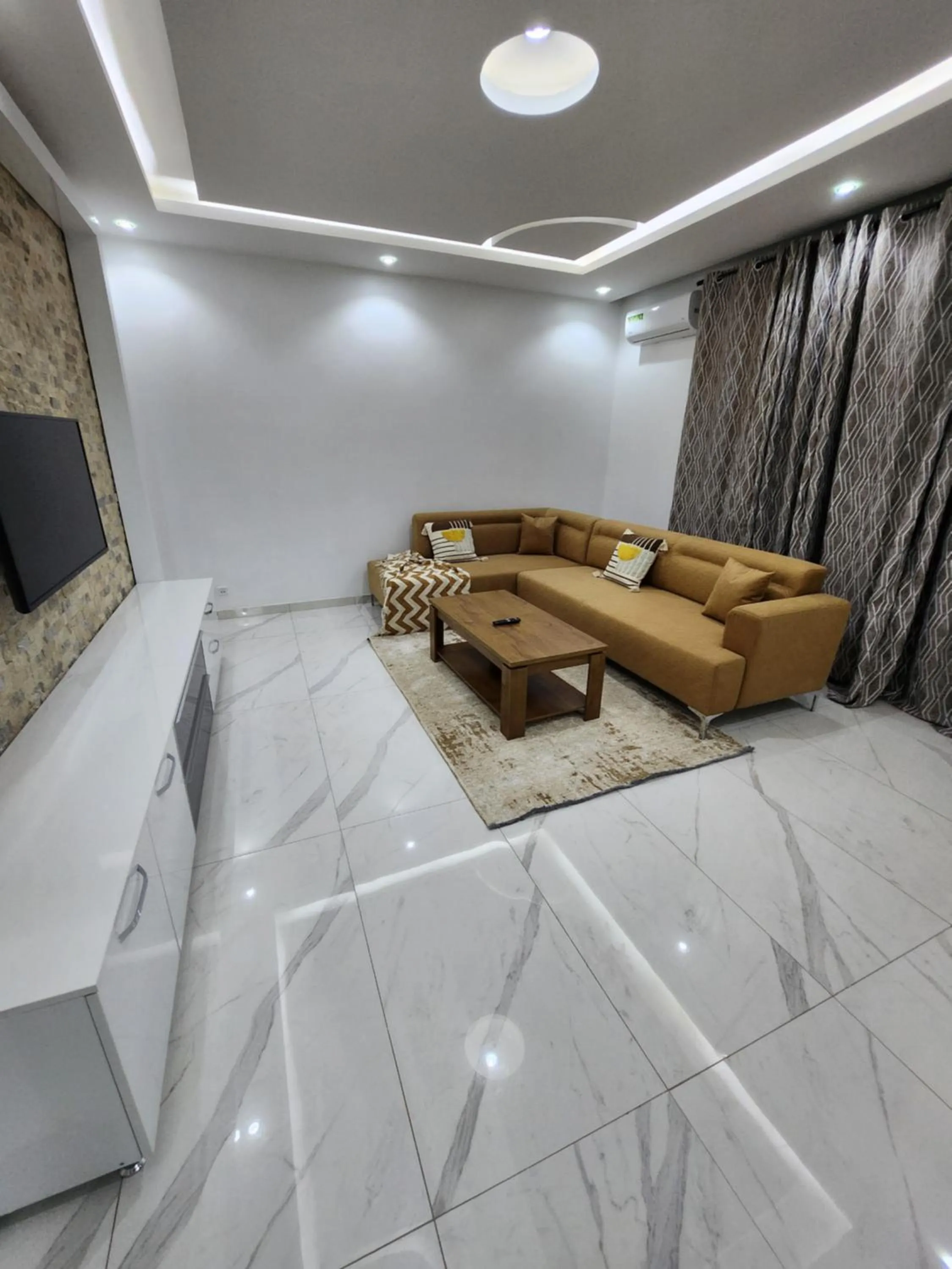 Living room in MARINA APPART Hôtel