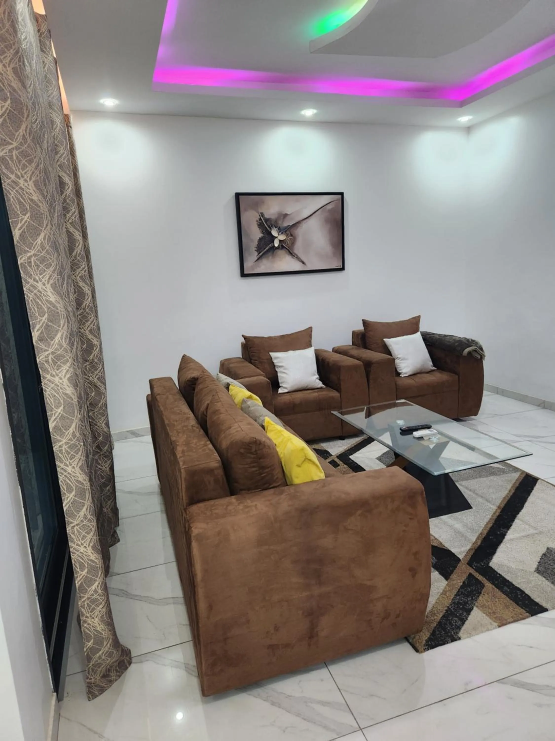 Living room in MARINA APPART Hôtel