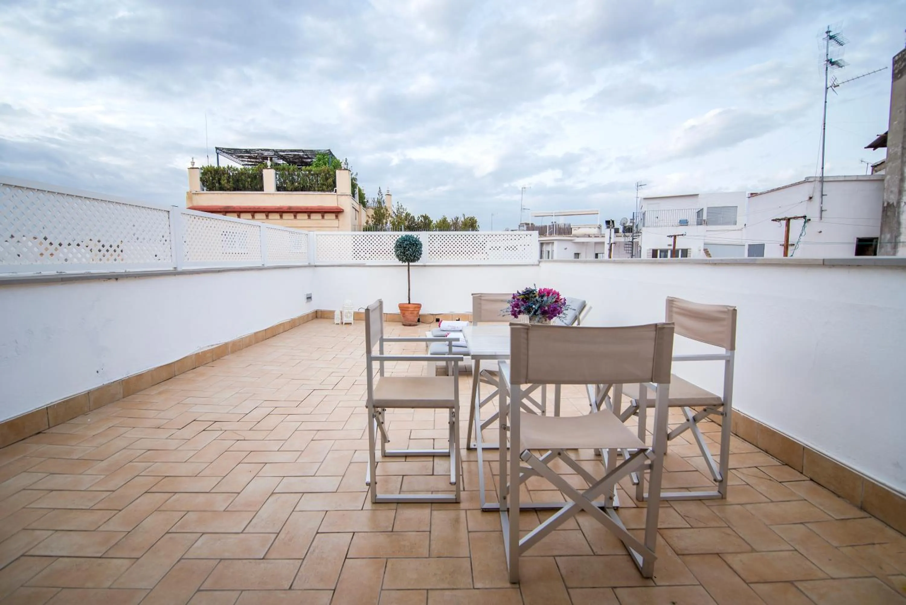 Balcony/Terrace in Petit Palace Marques Santa Ana
