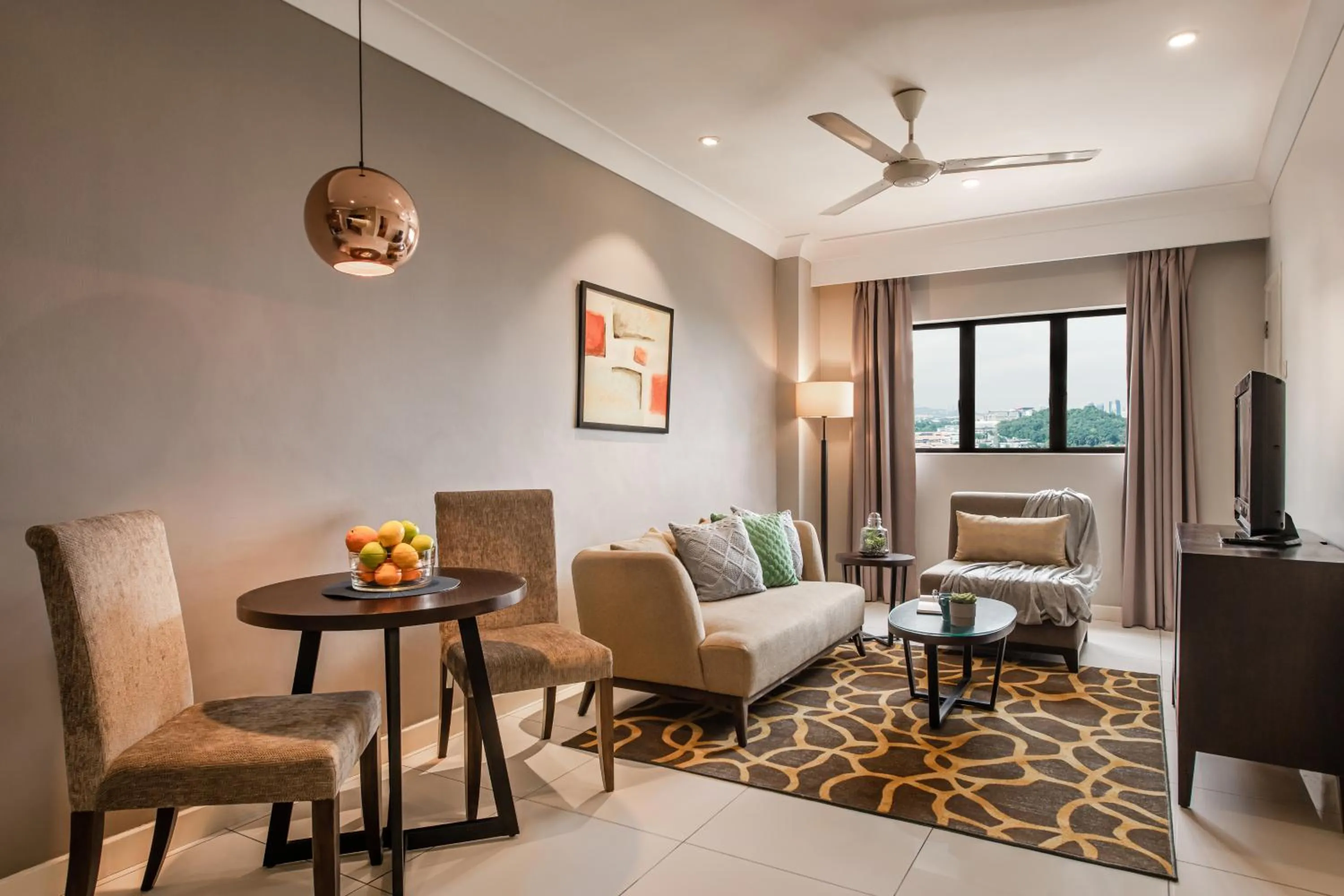 Living room in Domitys Bangsar Kuala Lumpur