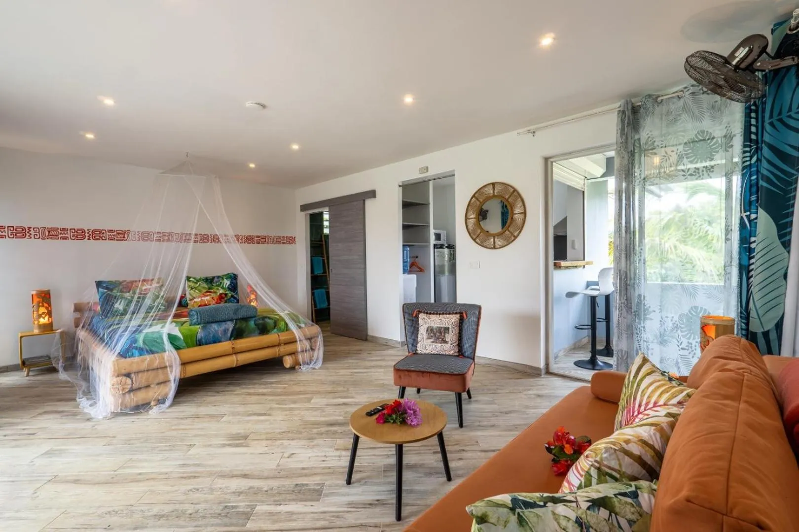 Bedroom, Bed in Vai Iti Lodge