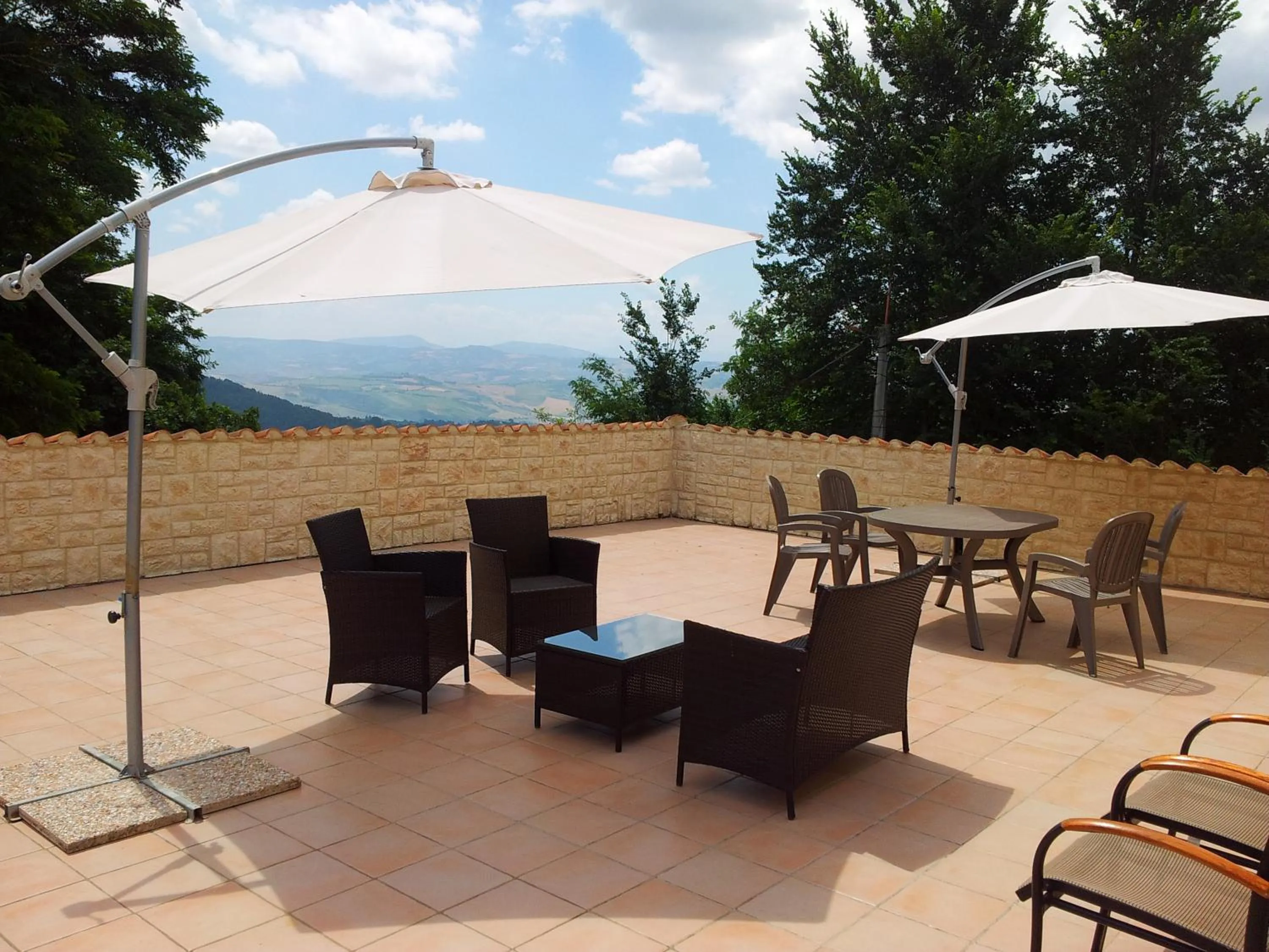 Balcony/Terrace in B&B La Fenice