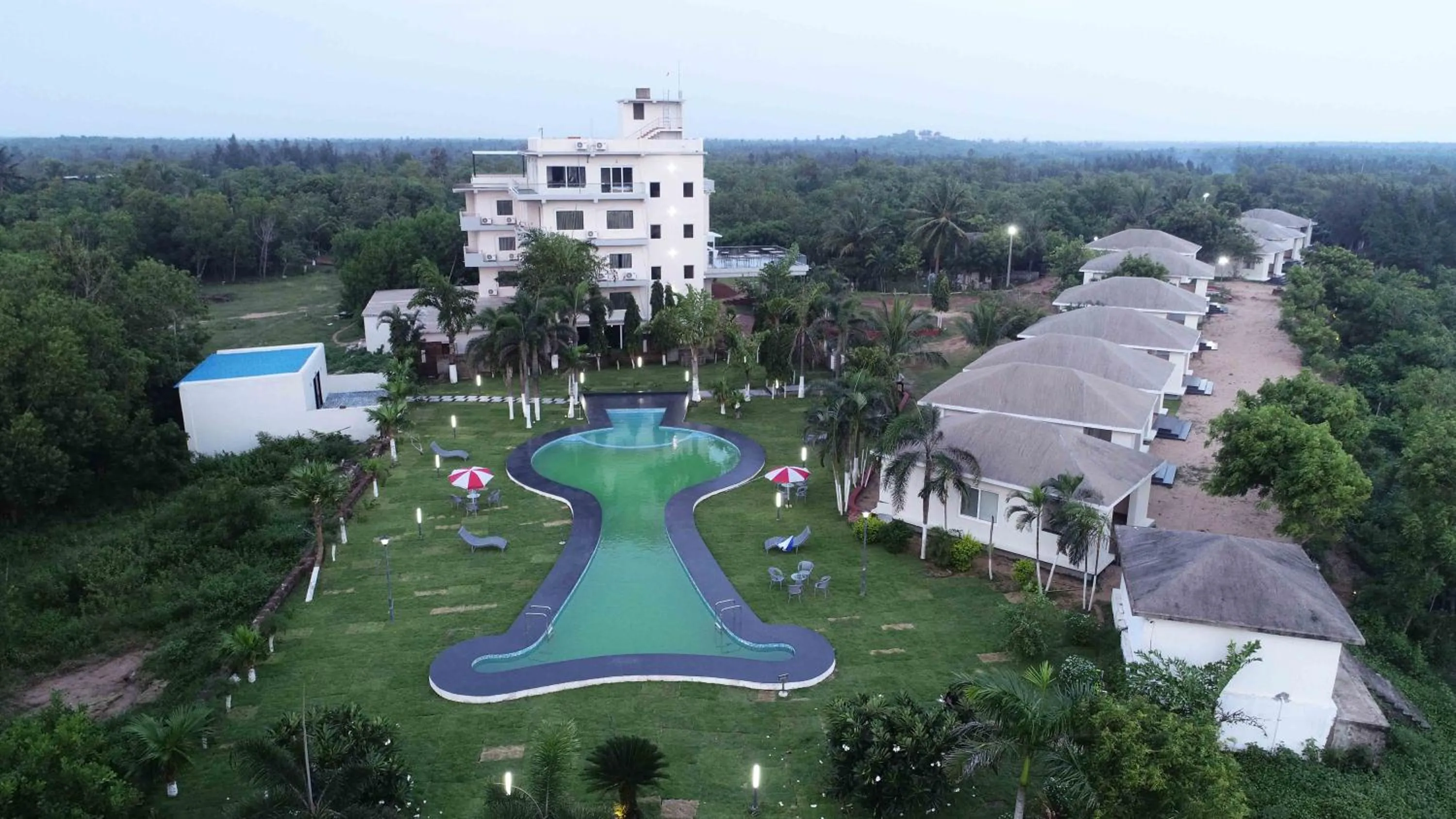 Property building in SAMUDRA RESORTS AND SPA