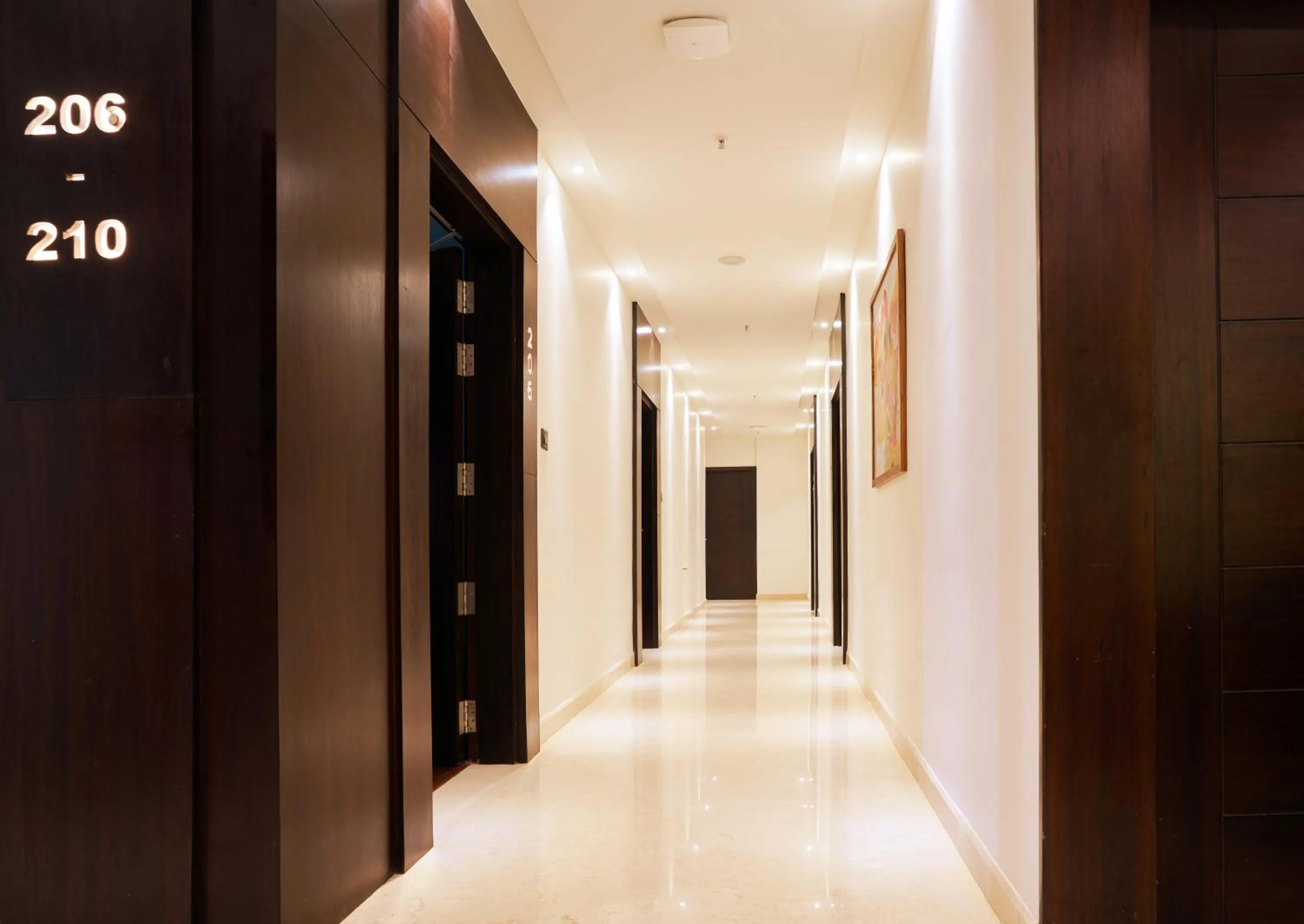 elevator in Visthara Hotel