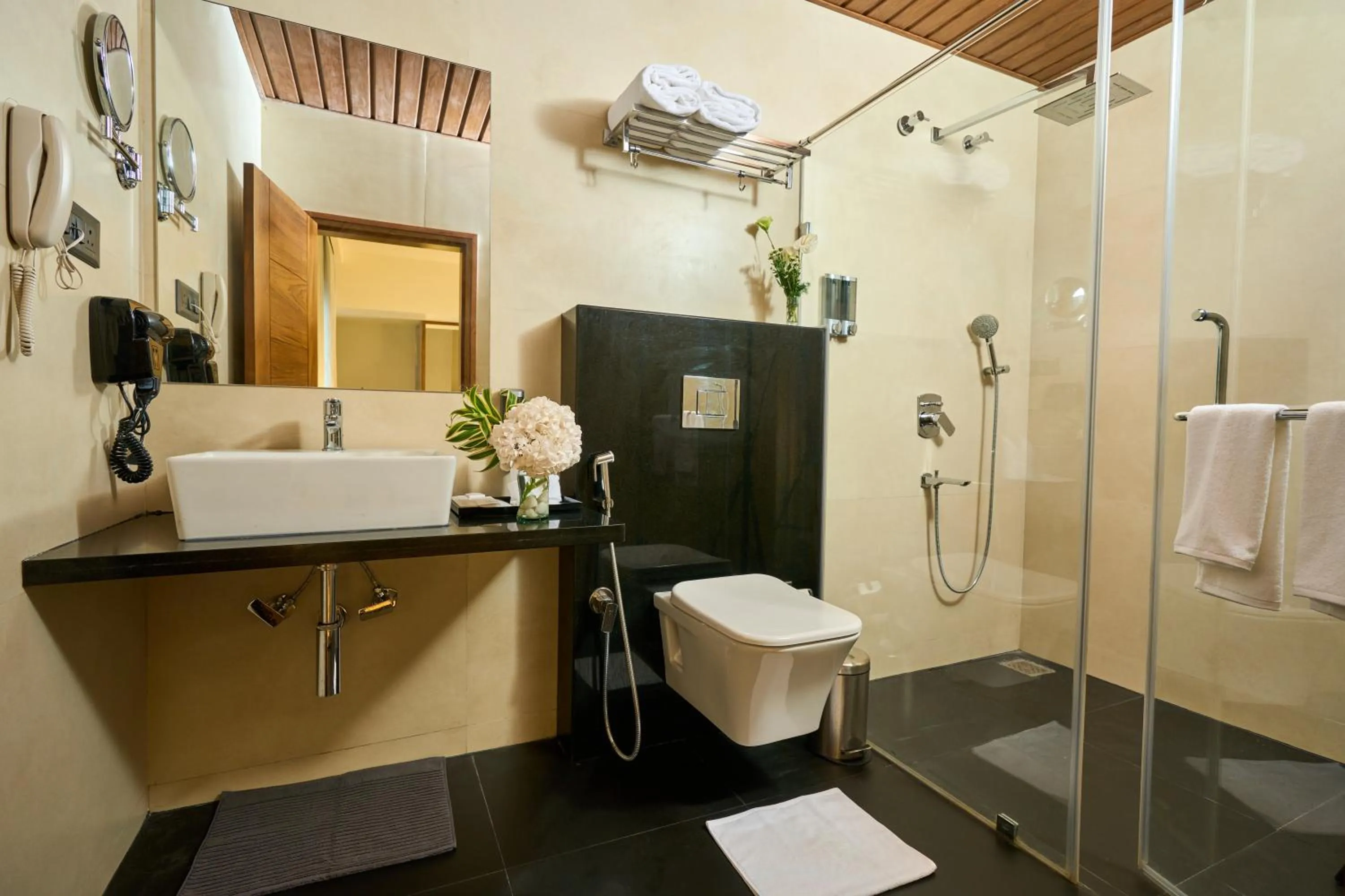 Bathroom in Visthara Hotel