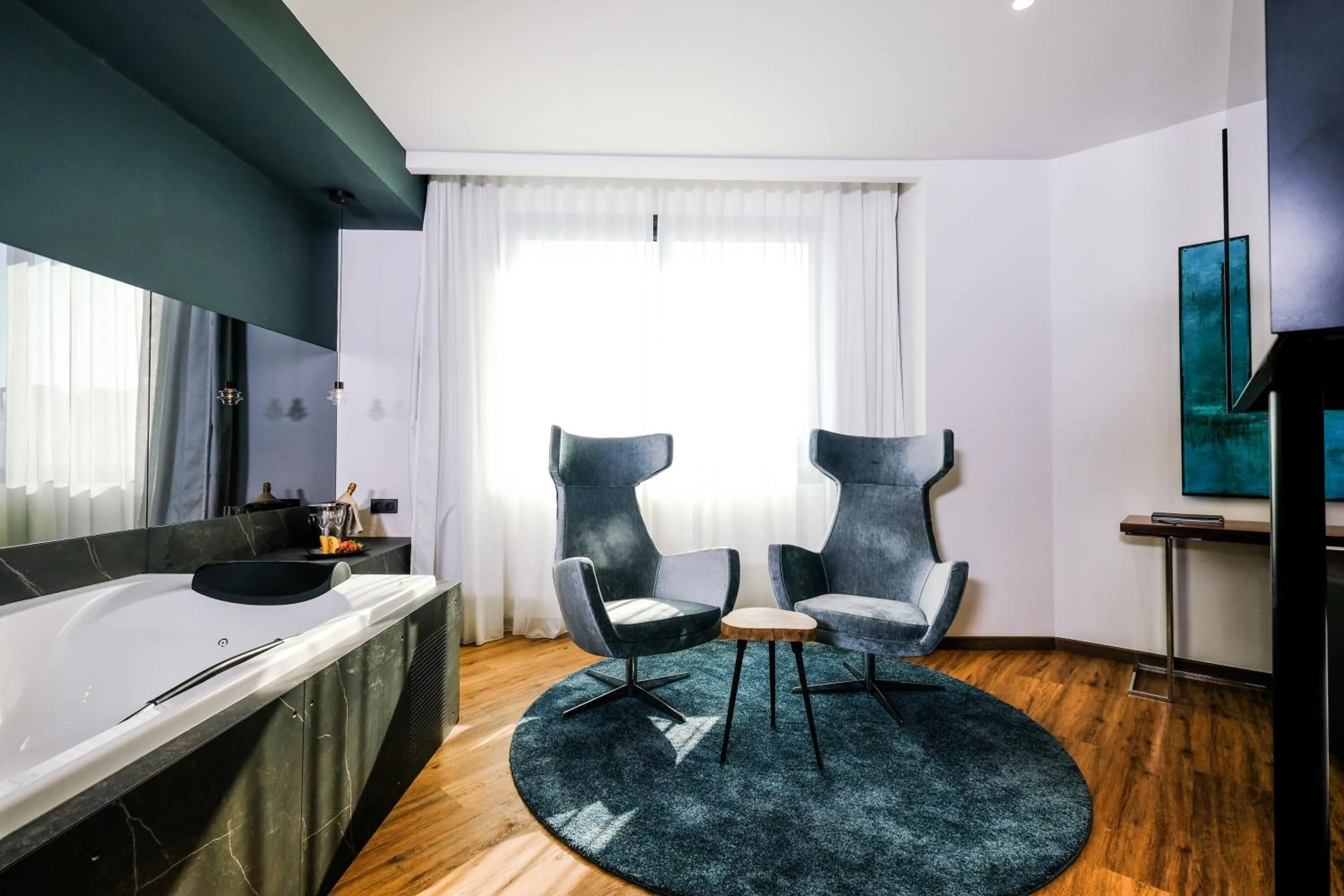 Seating area in Hotel SB Icaria