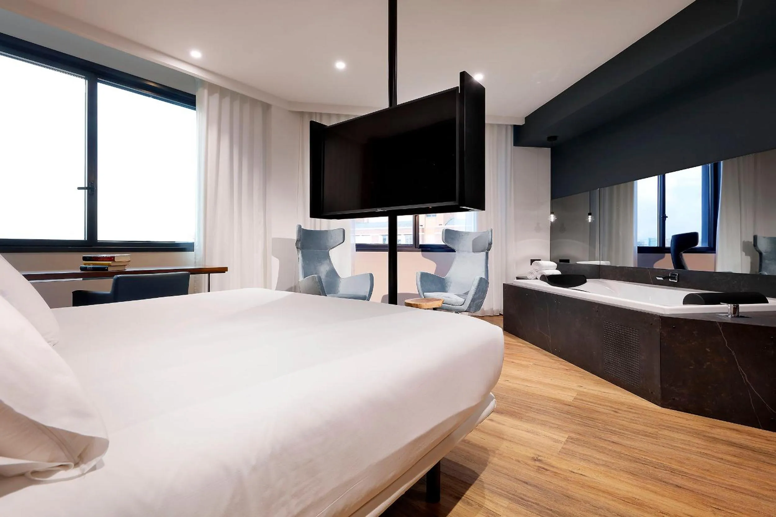 Bed in Hotel SB Icaria