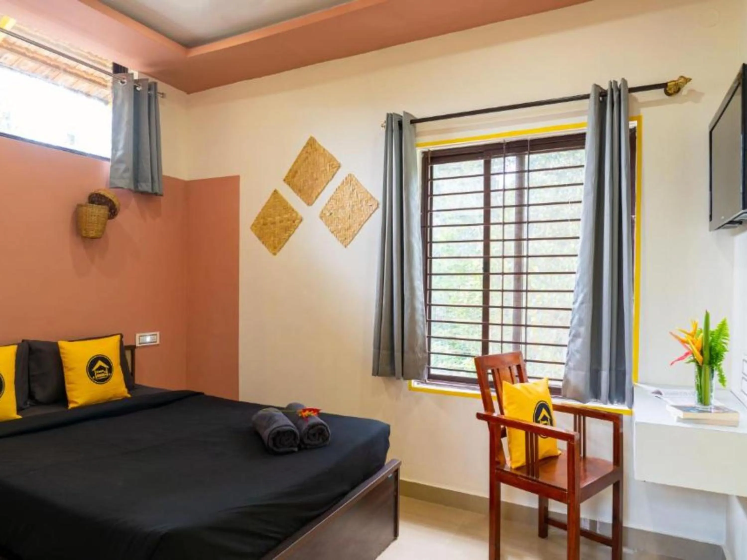 Bed in The Hosteller Chikmagalur