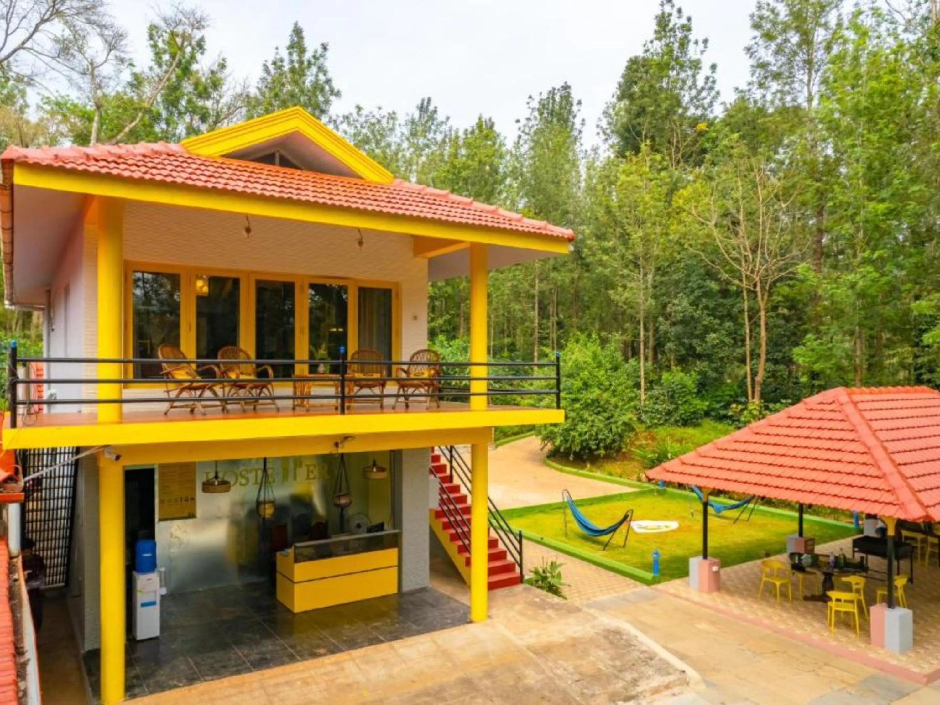 Property building in The Hosteller Chikmagalur