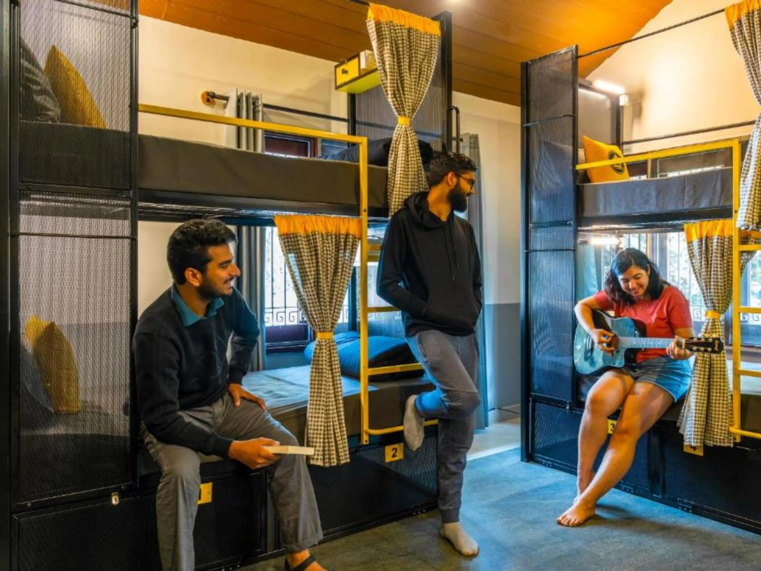 People in The Hosteller Chikmagalur