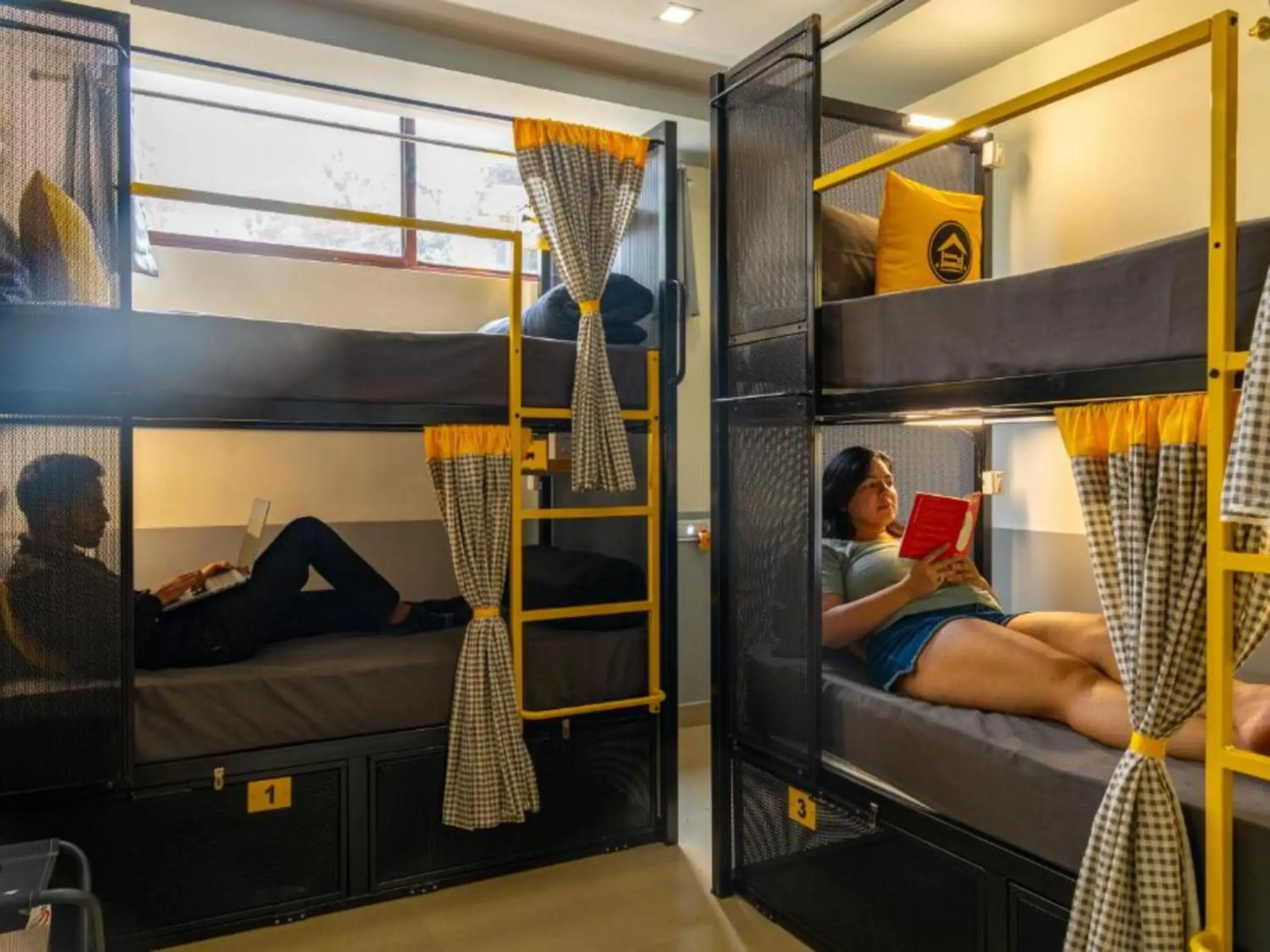 Bed in 4 Bed Mixed Dormitory in The Hosteller Chikmagalur Bed in 4 Bed Mixed Dormitory in The Hosteller Chikmagalur