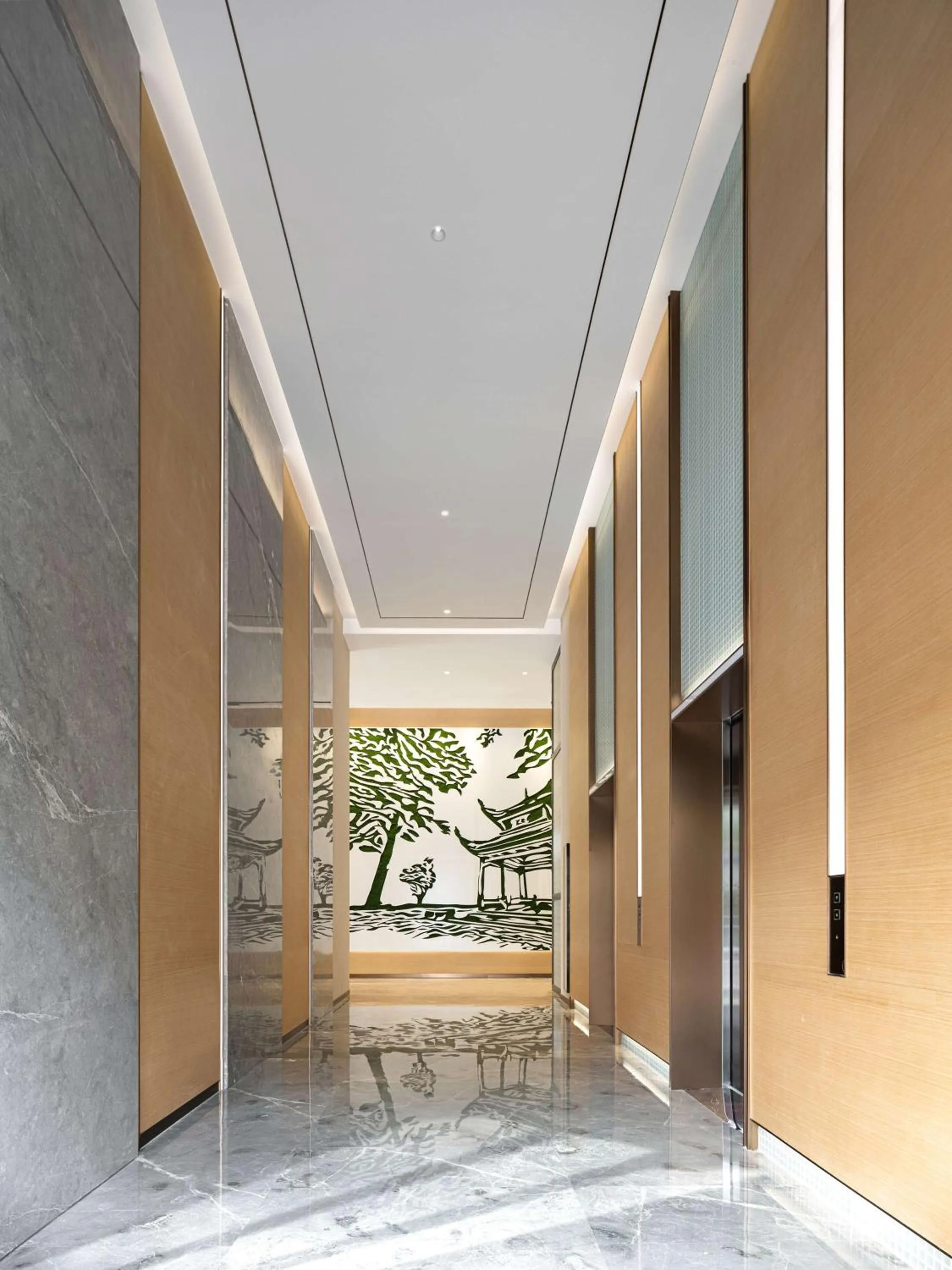 Lobby or reception in Hilton Garden Inn Changsha Yuelu