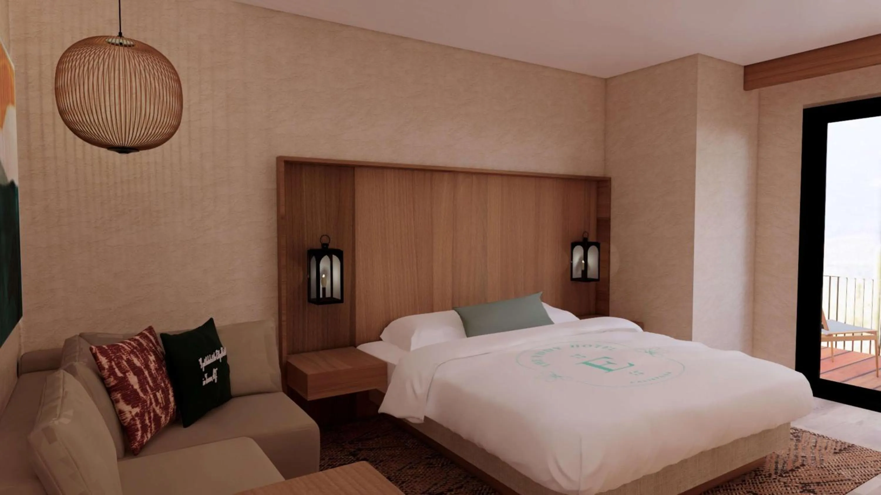 Bed in The Eddy Hotel Tucson, Tapestry Collection By Hilton