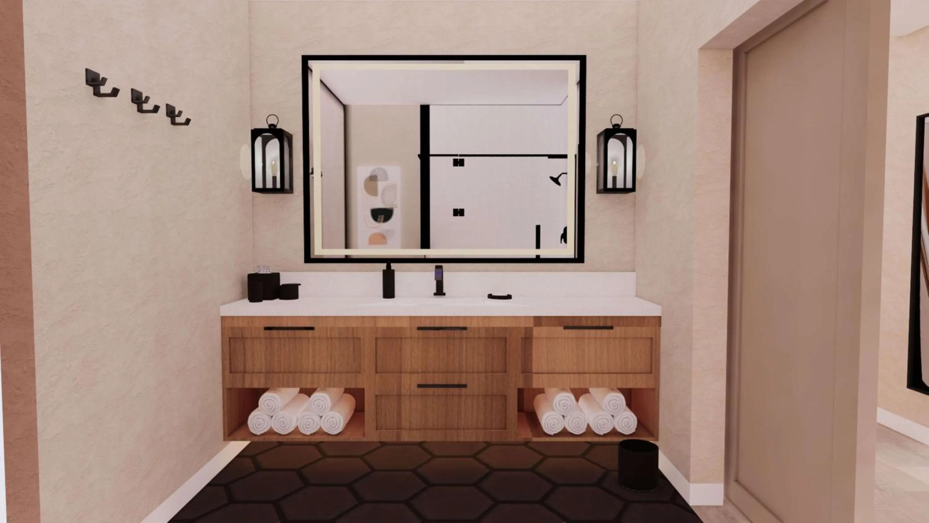 Bathroom in The Eddy Hotel Tucson, Tapestry Collection By Hilton