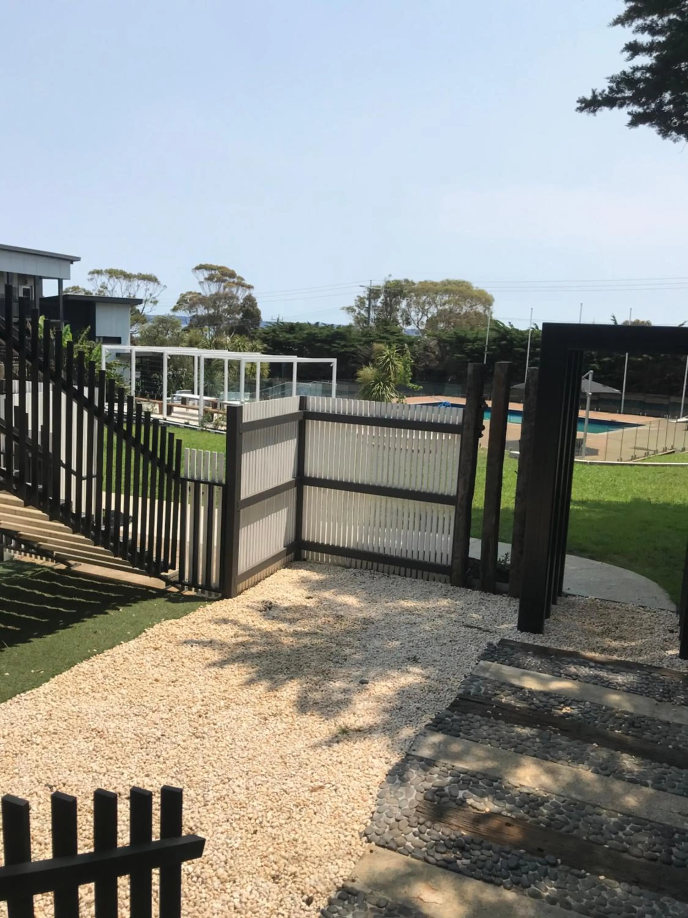 Inner courtyard view in The Sea Pavilions