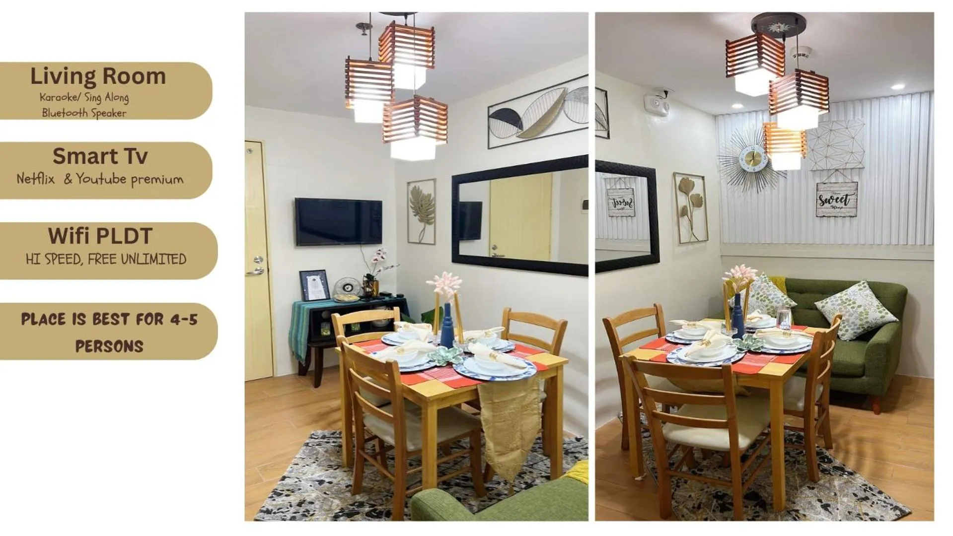 Living room in 4th- Sea View of Seawind Condominium