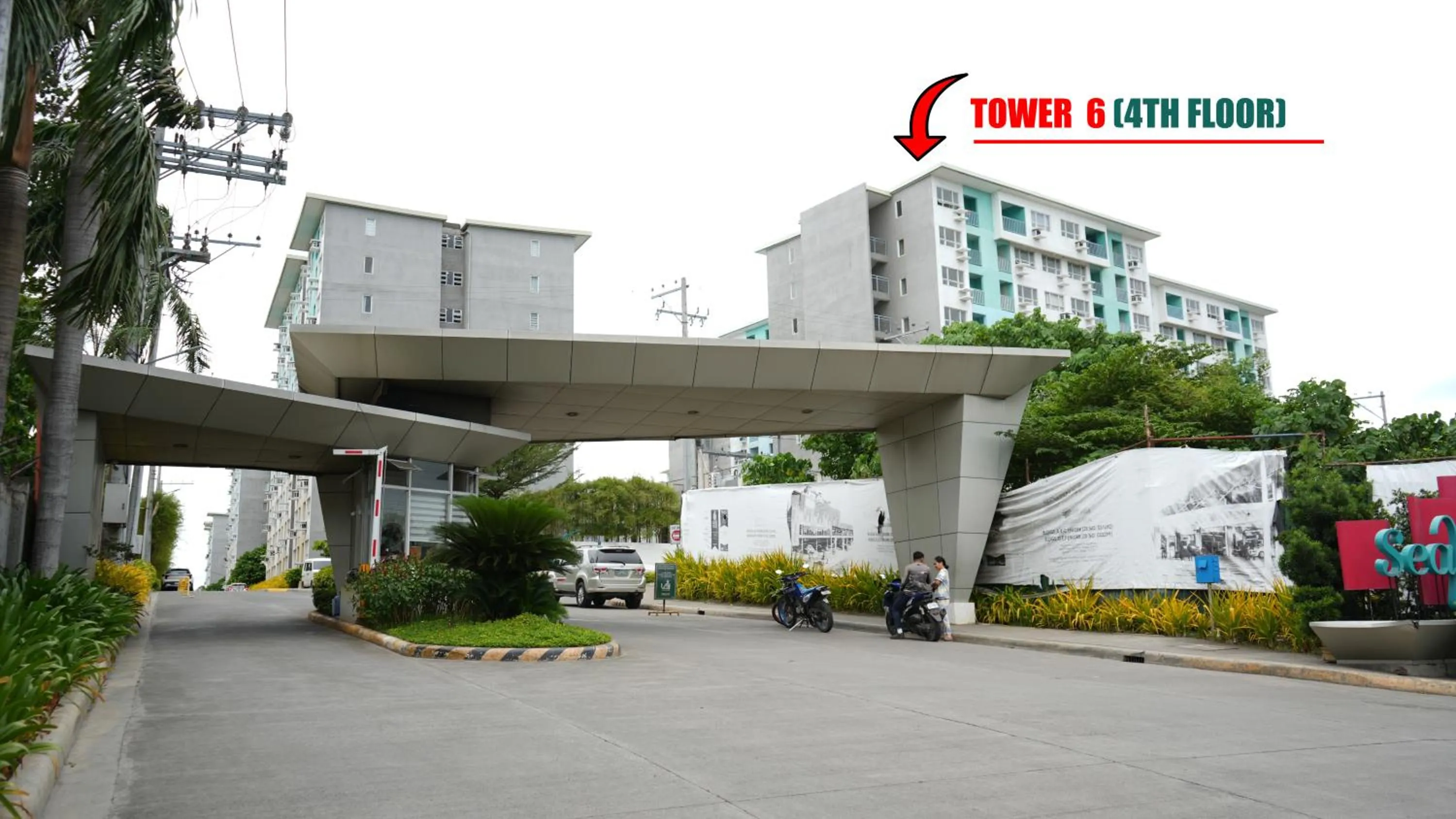 Property building in 4th- Sea View of Seawind Condominium