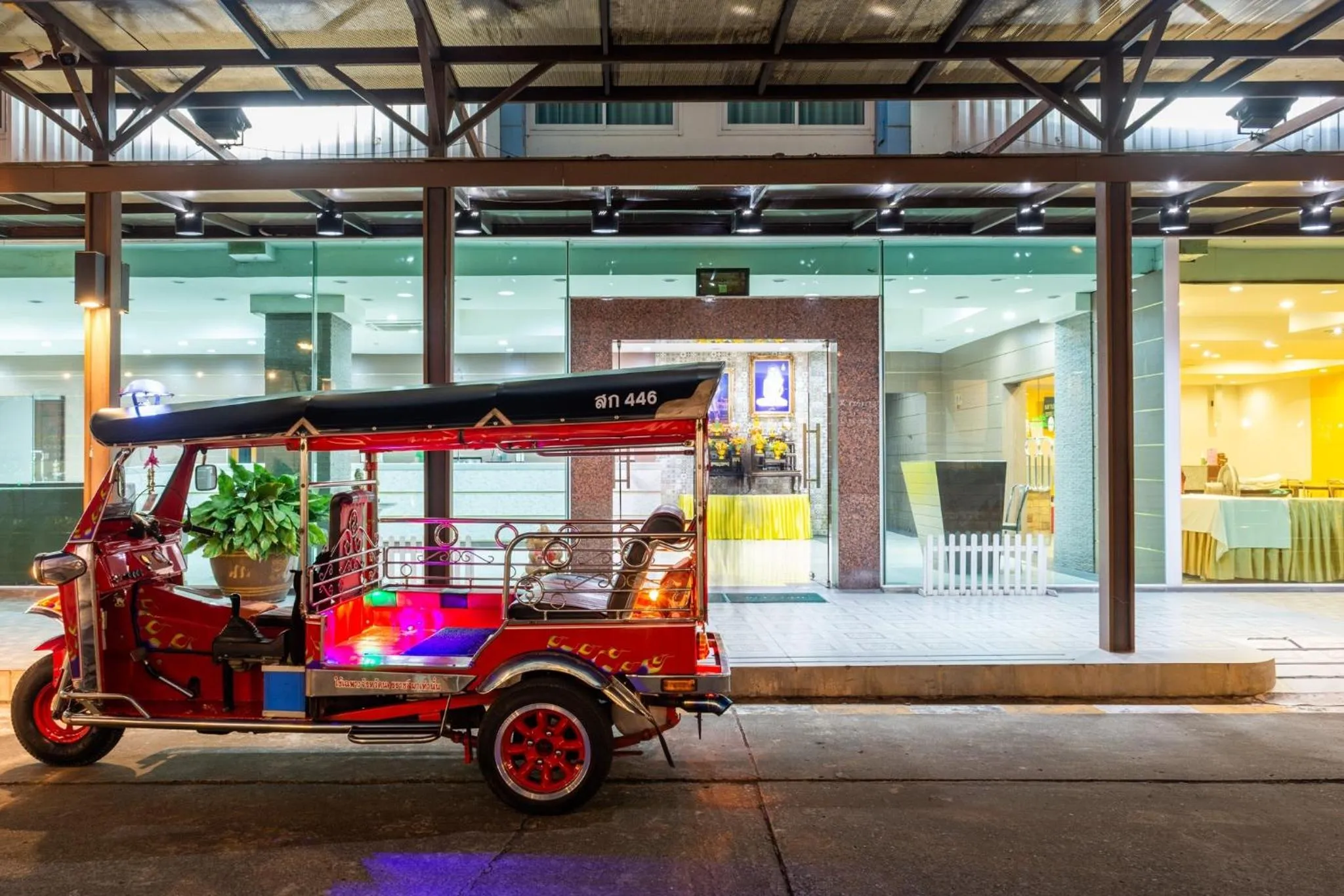Evening entertainment in Mayflower Grand Hotel Korat