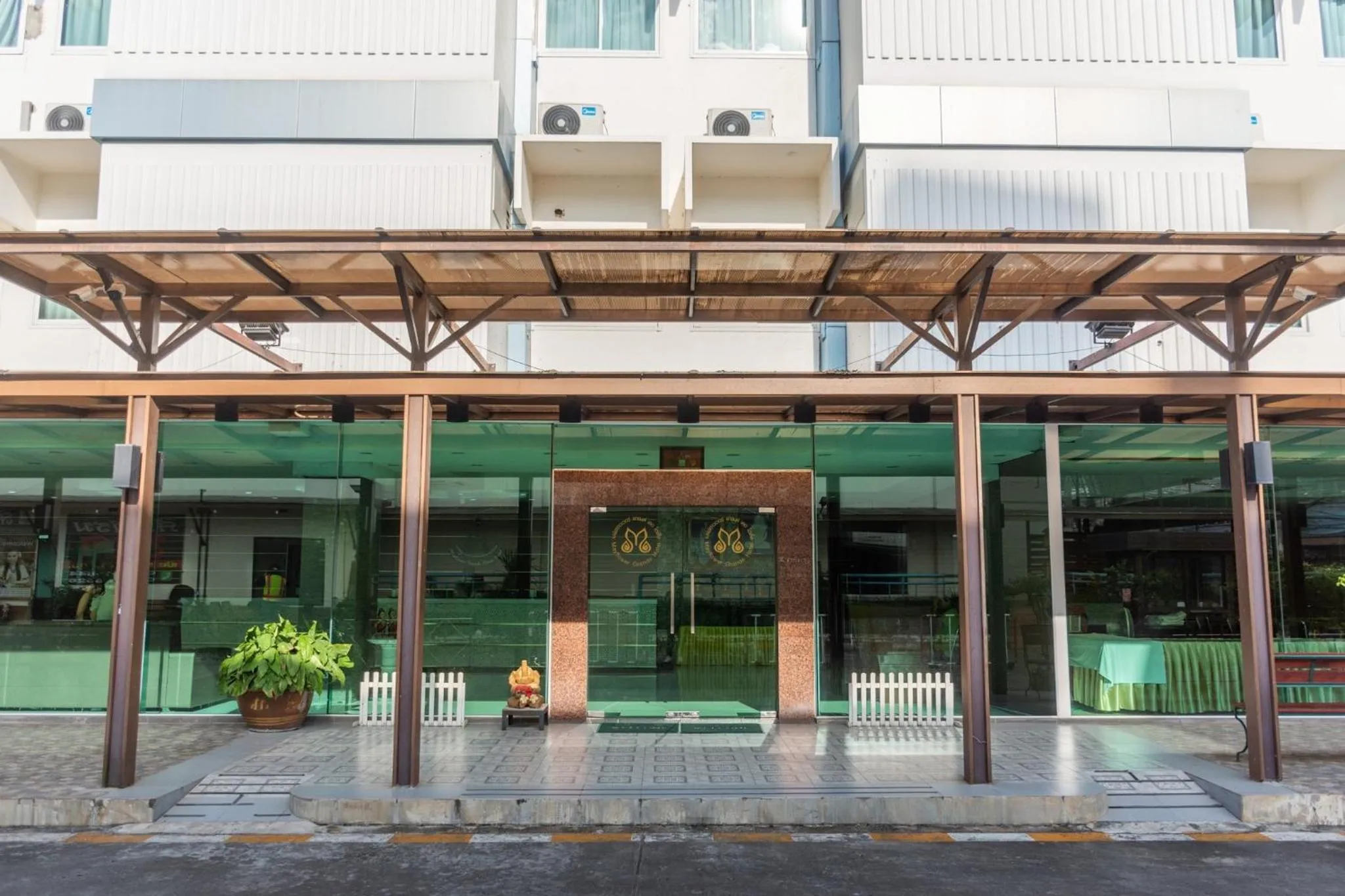 Facade/entrance in Mayflower Grand Hotel Korat