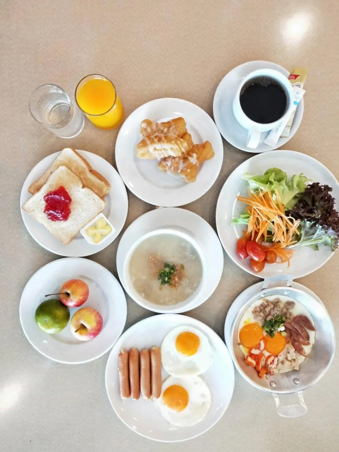 Breakfast in Mayflower Grand Hotel Korat