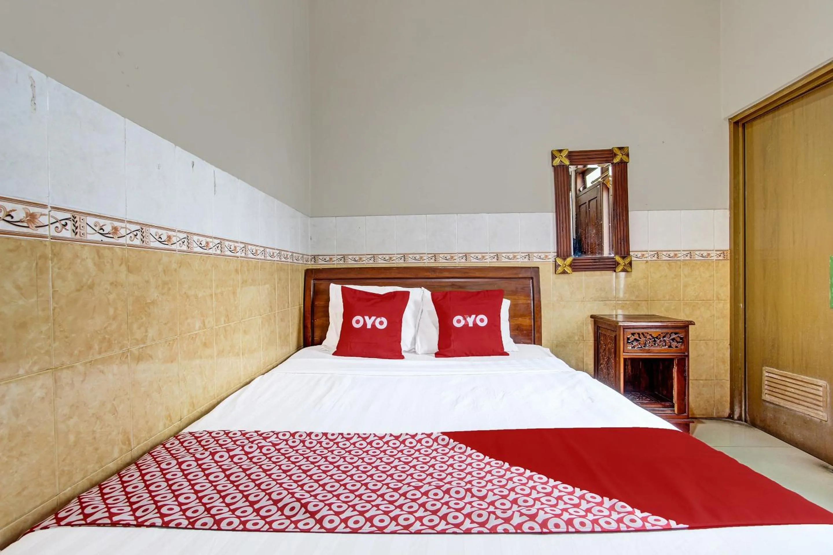 Bedroom in OYO 91785 Hotel Srikandi Kalasan