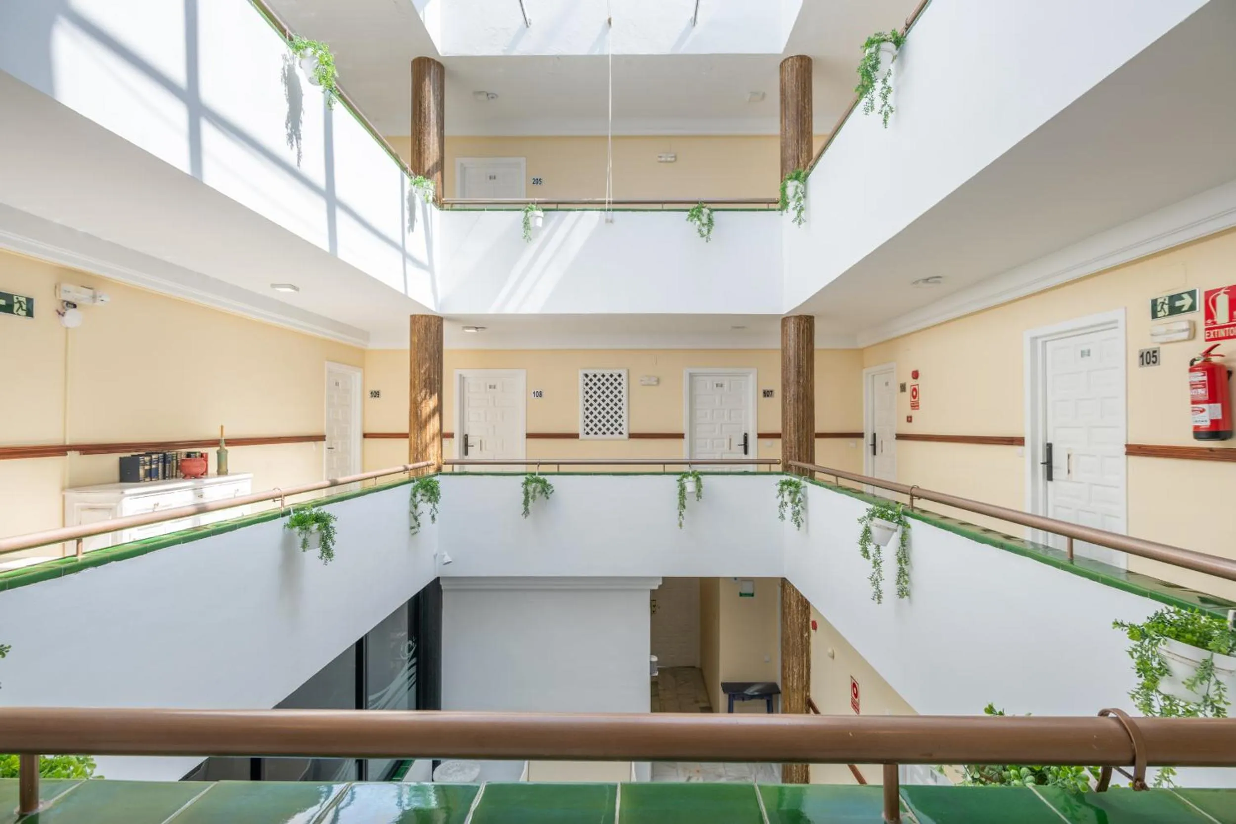 Property building in Apartahotel Playamaro by Dorobe