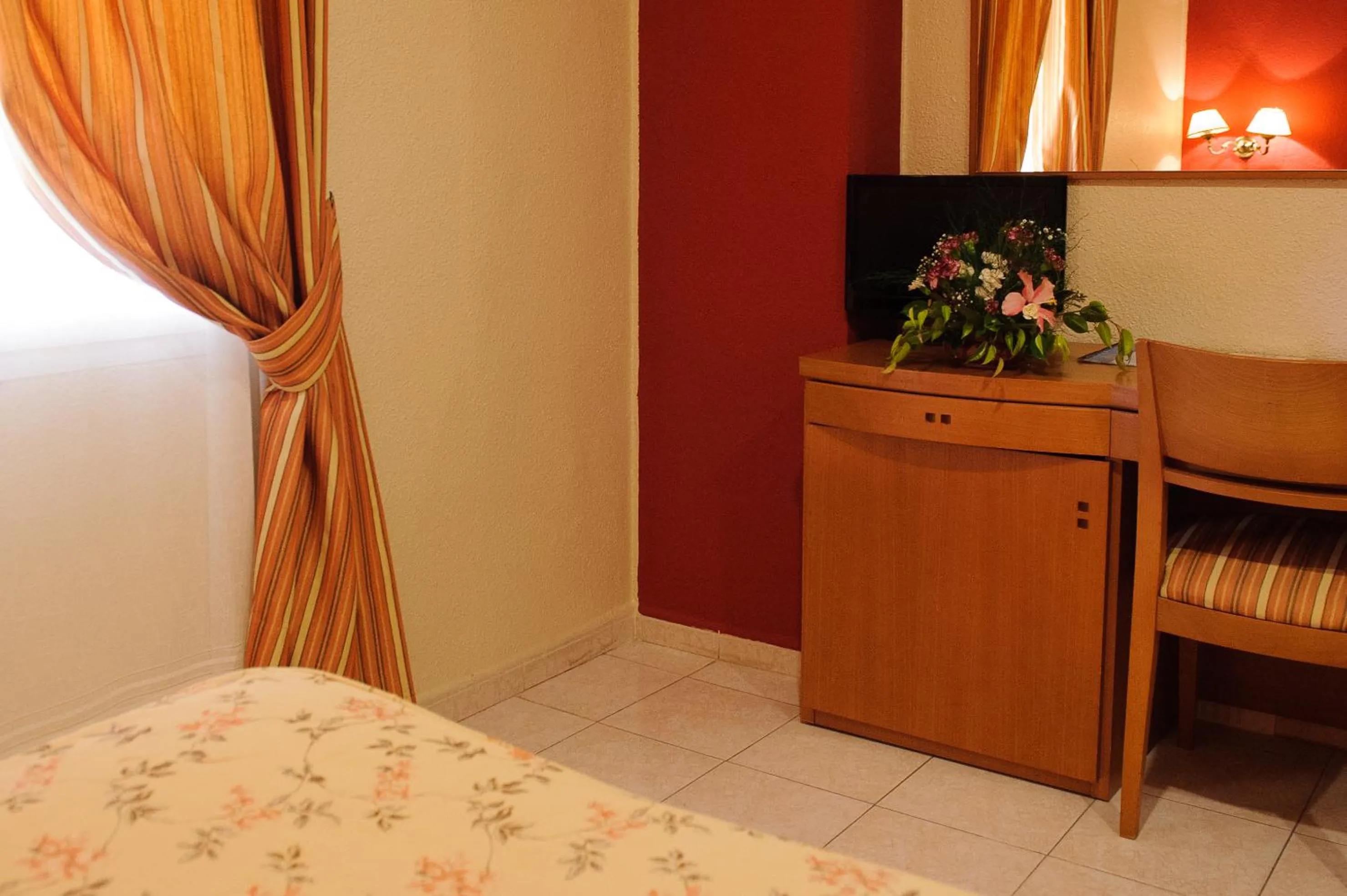 Decorative detail, Bed in Hotel Dunas Puerto