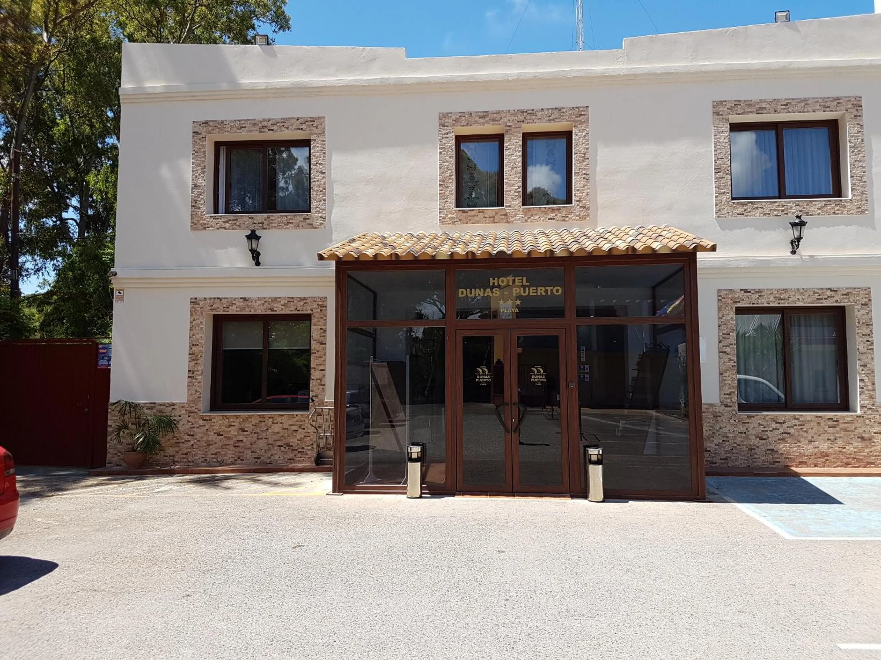 Facade/entrance in Hotel Dunas Puerto