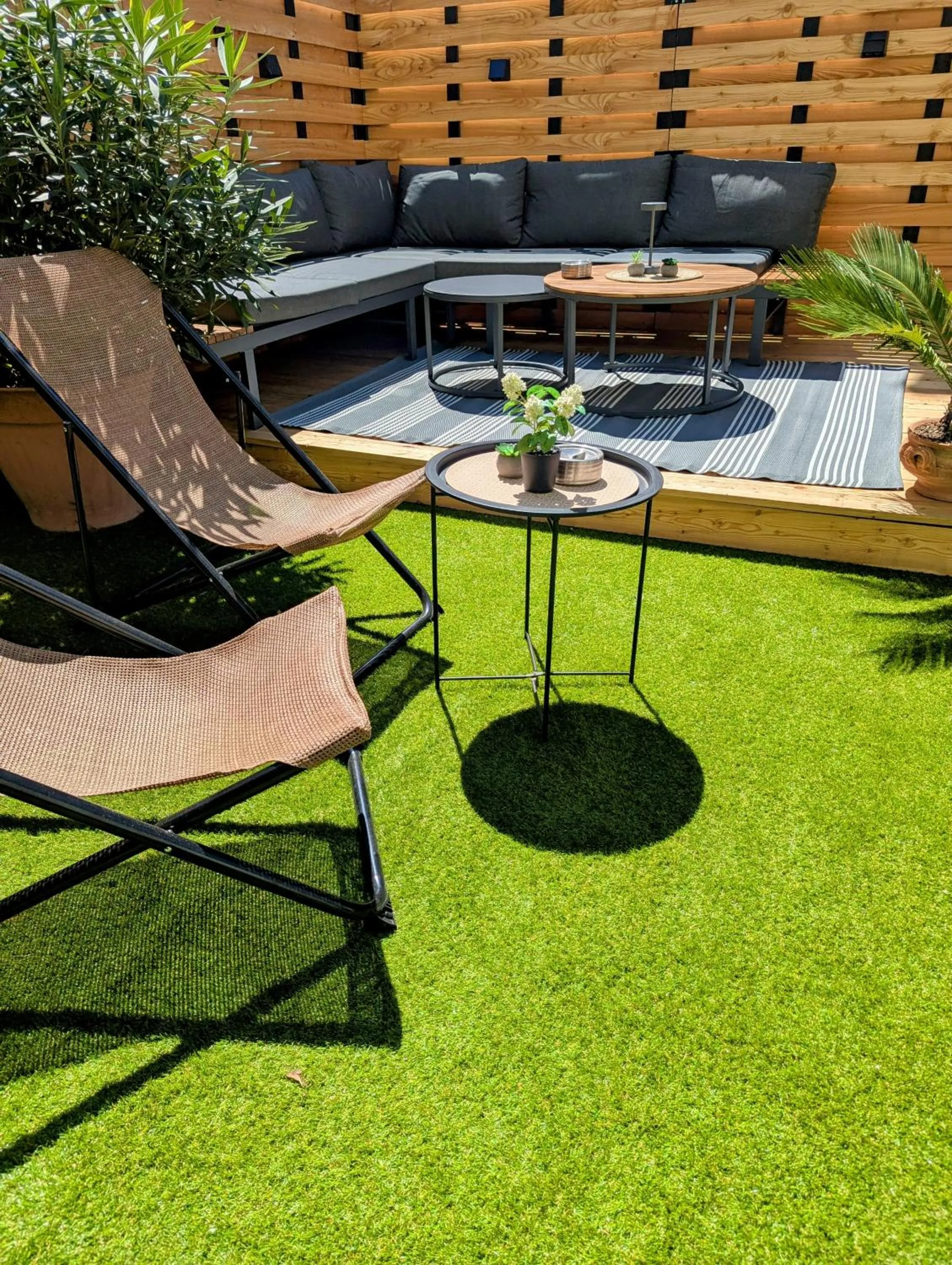 Patio in Aparthotel Neudörfl