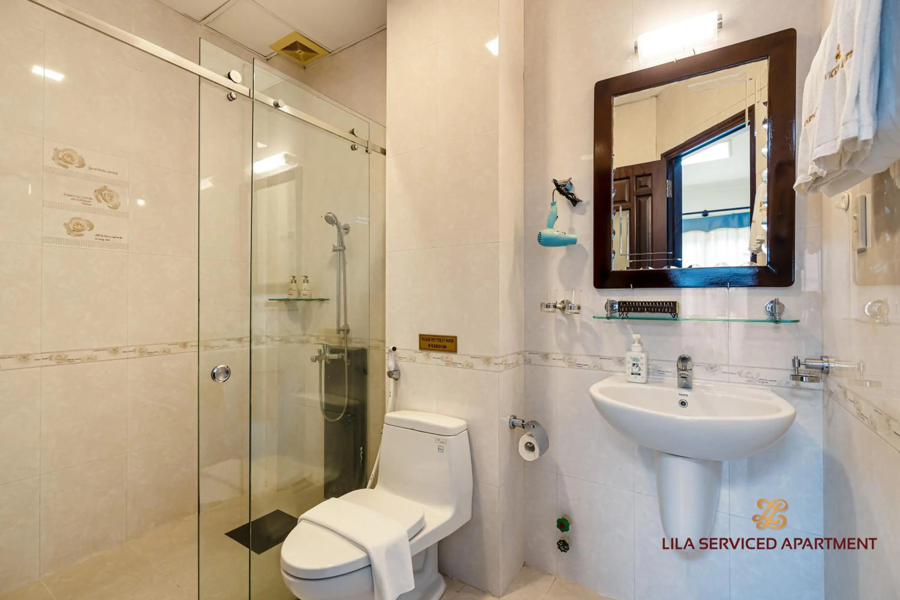 Bathroom in LILA Hotel & Apartments