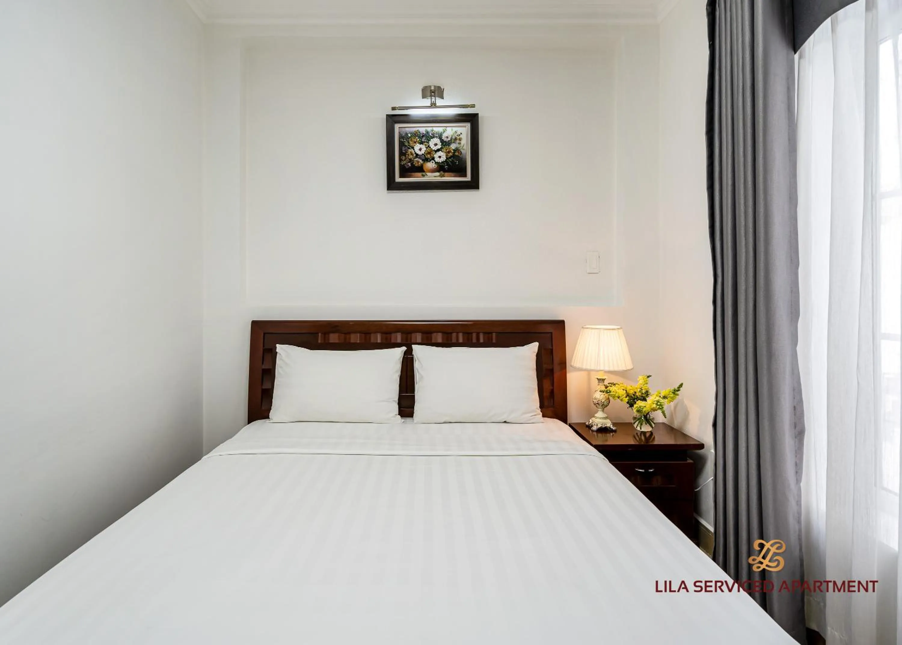 Bed in LILA Hotel & Apartments