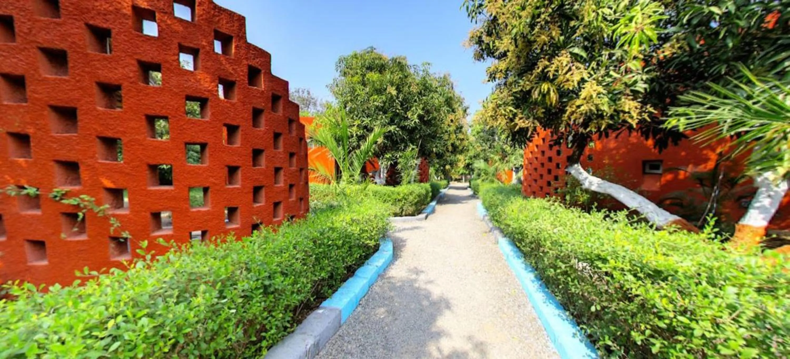 Natural landscape in Amraness Luxury Resort Sasan Gir