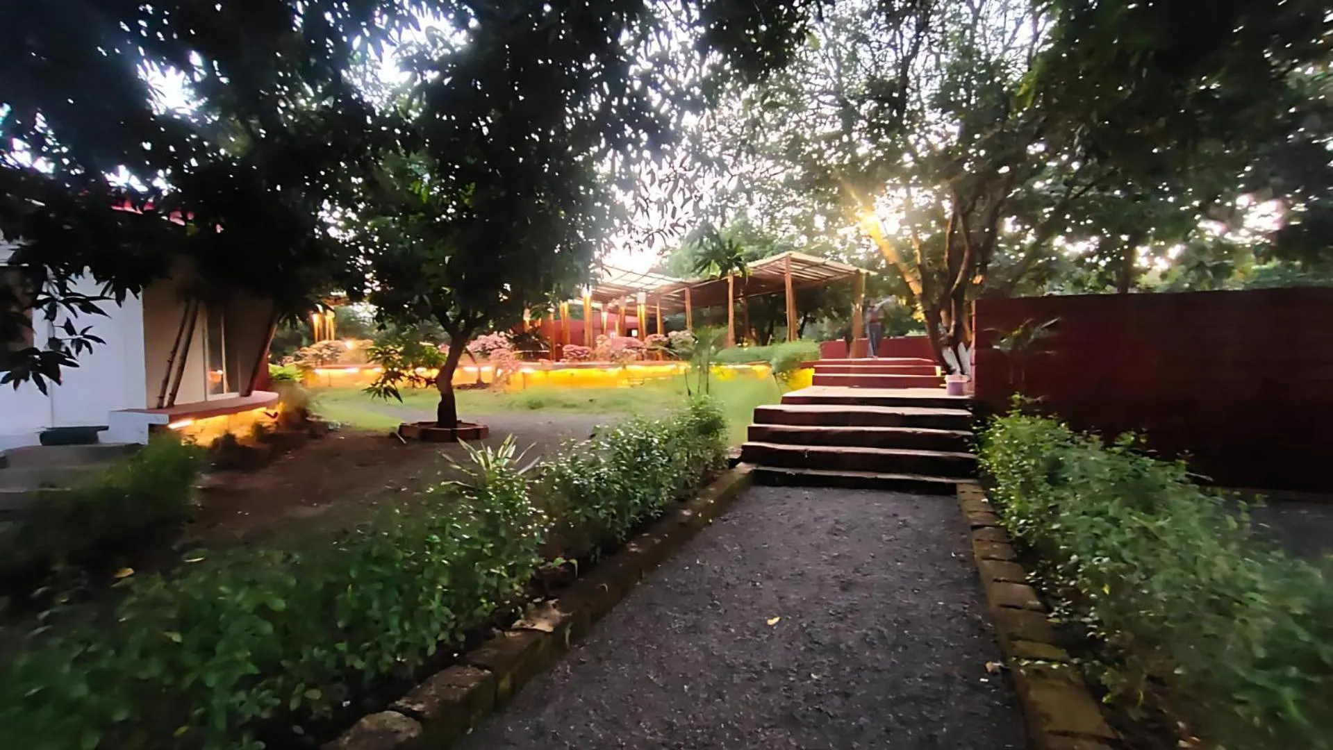 Garden view in Amraness Luxury Resort Sasan Gir