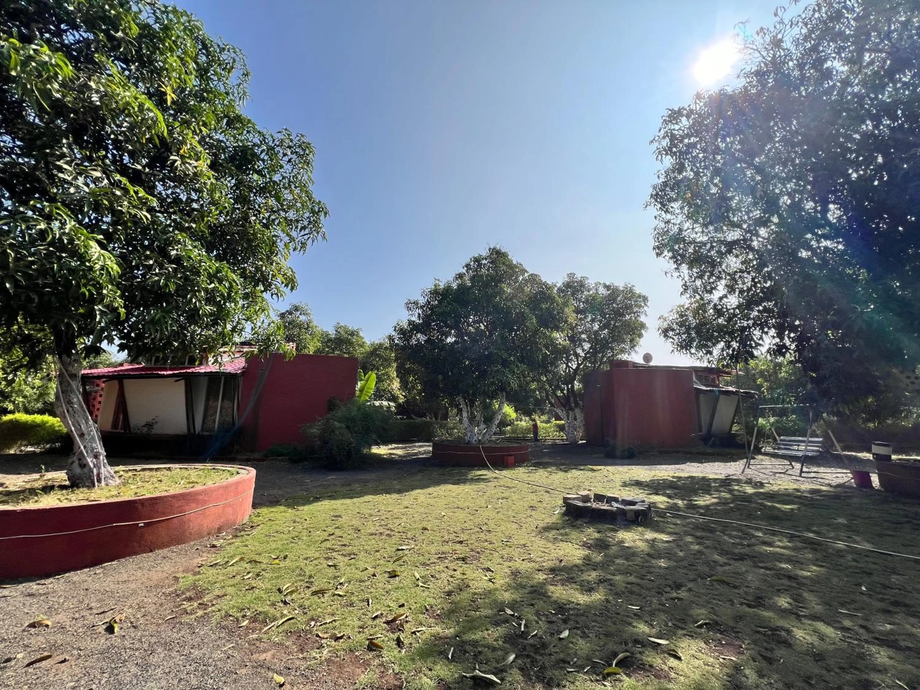 Garden in Amraness Luxury Resort Sasan Gir